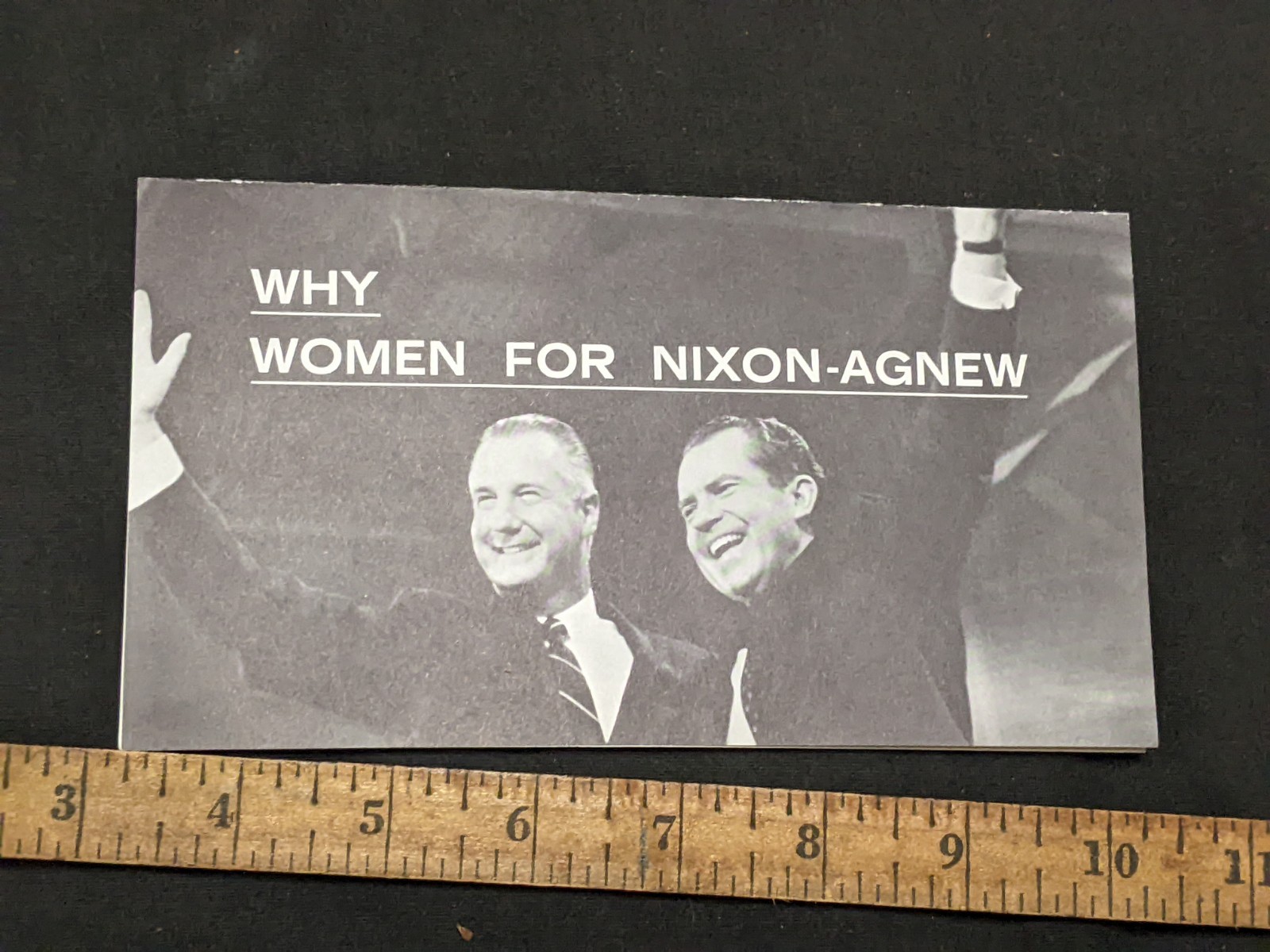 Women for Nixon political pamphlet