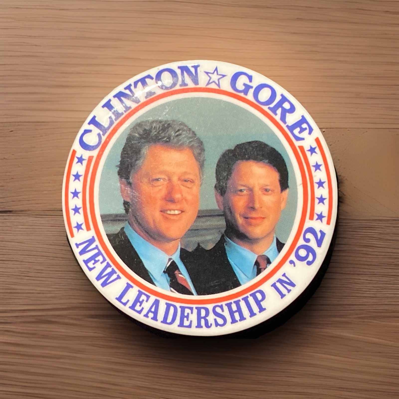 Bill Clinton Al Gore Presidential Campaign Button Pin Pinback