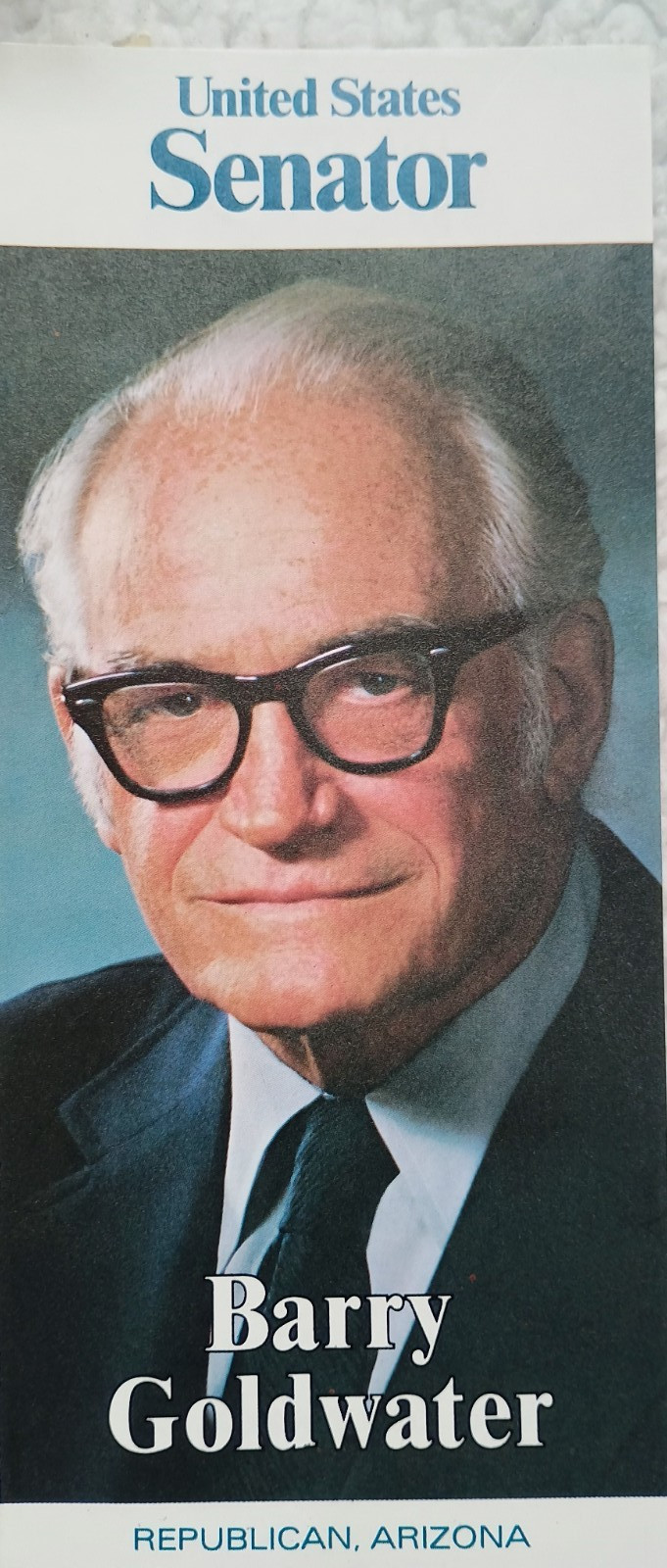 BARRY GOLDWATER ICampaign Items / Gold Elephant in Glasses/ Magazine Cover/ book
