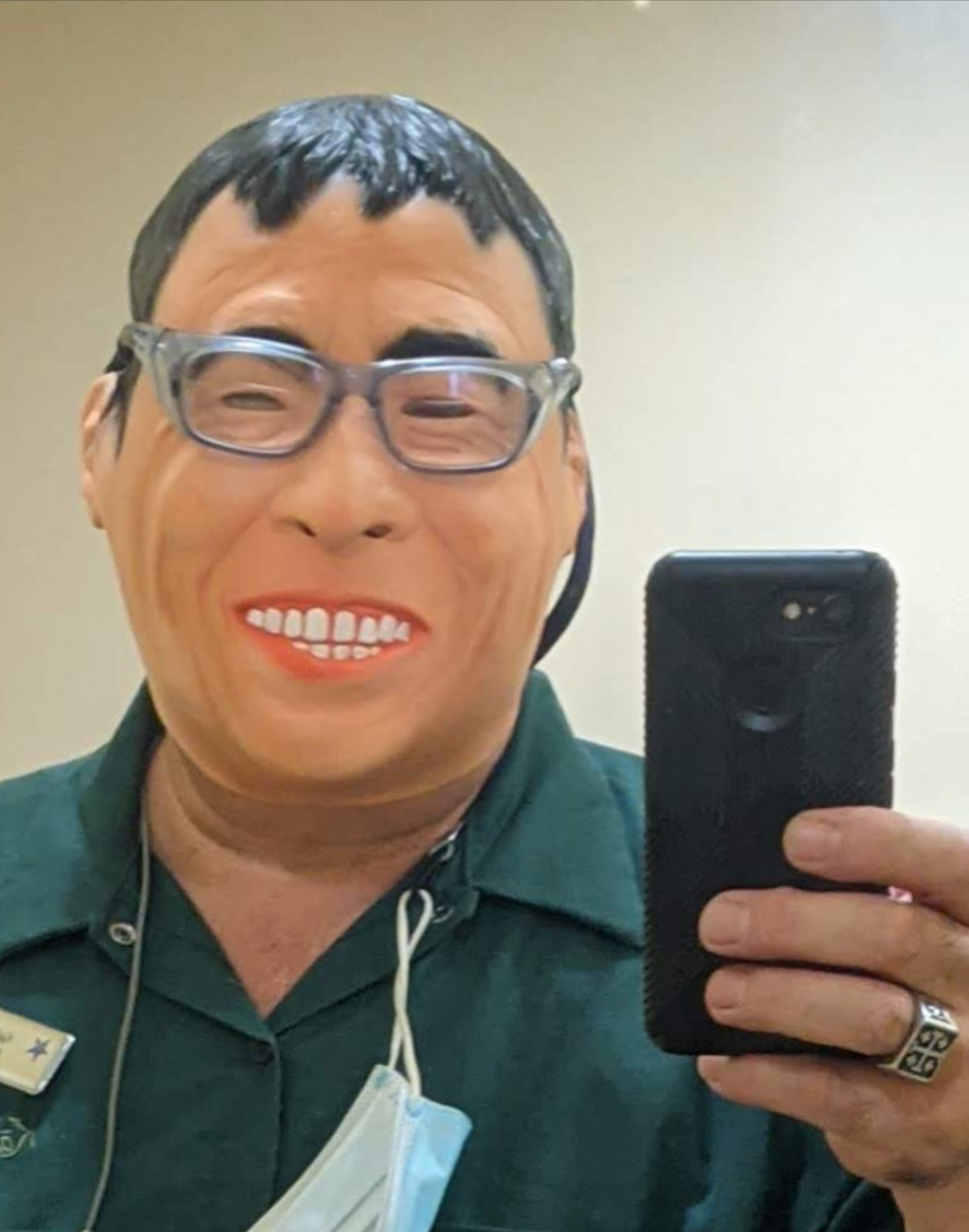 Andrew Yang Realistic Full Mask