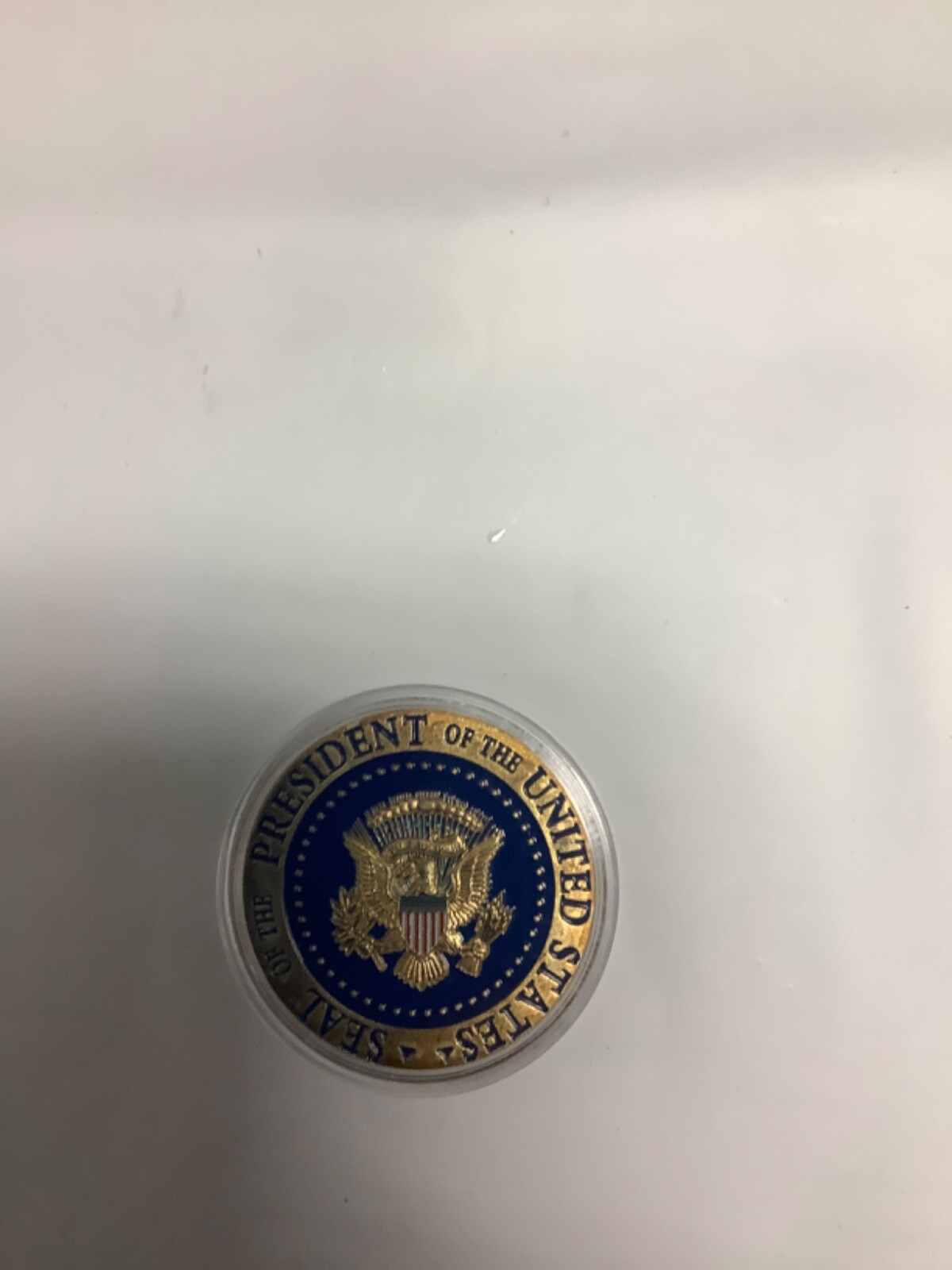 2024 President Trump Collector Coin “Save America Again” in capsule