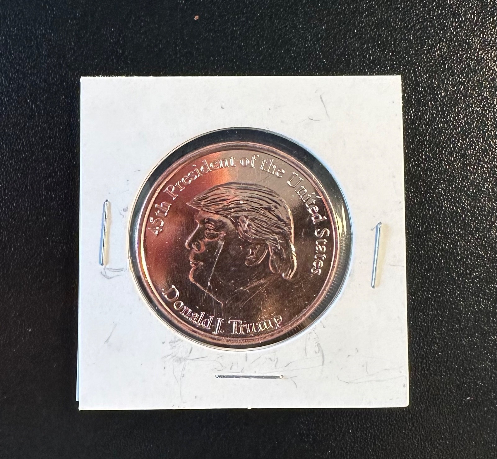 Lot of 3 Donald Trump 45th President Commemorative Cooper Coin 1oz Copper