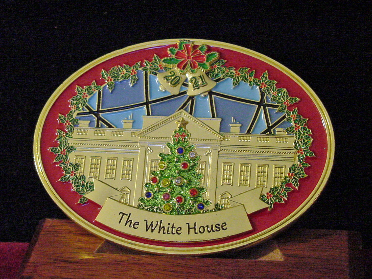 Official White House challenge coin Christmas 2021 #427 President Biden