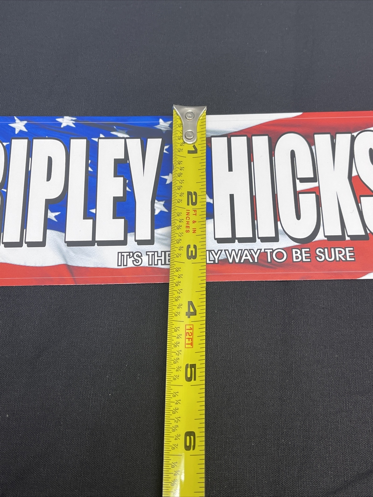 2024 Presidential Election Bumper Sticker Ripley Hicks Republican Democrat Alien