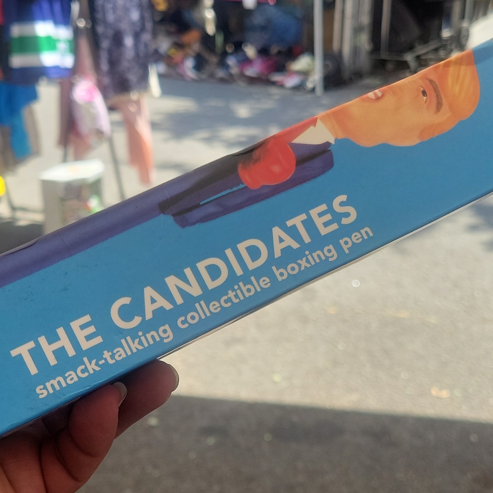 THE CANDIDATES Smack-Talking Collectible Boxing Pen Politics Theme