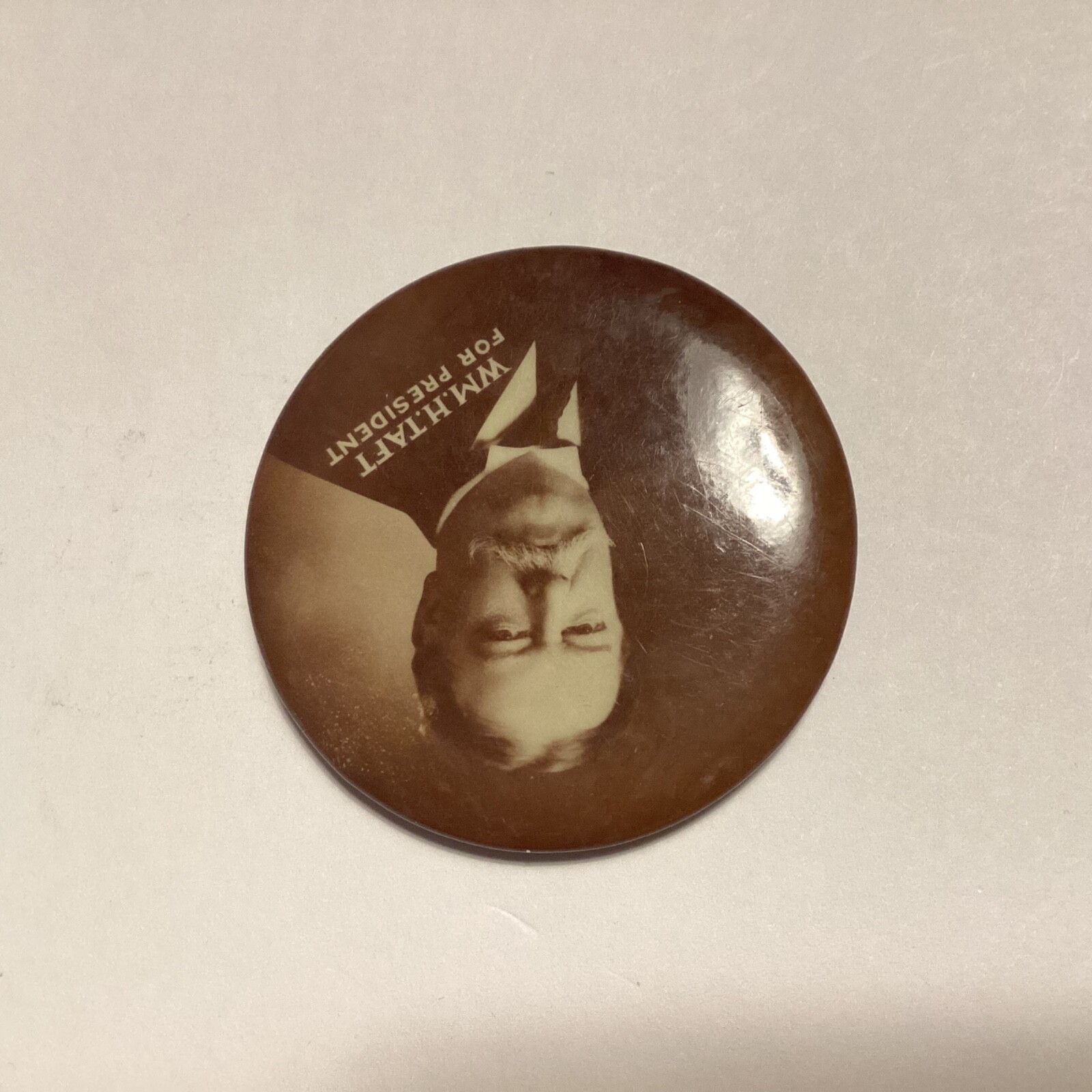 William H. Taft 1908 campaign 1.75″ Large button political President