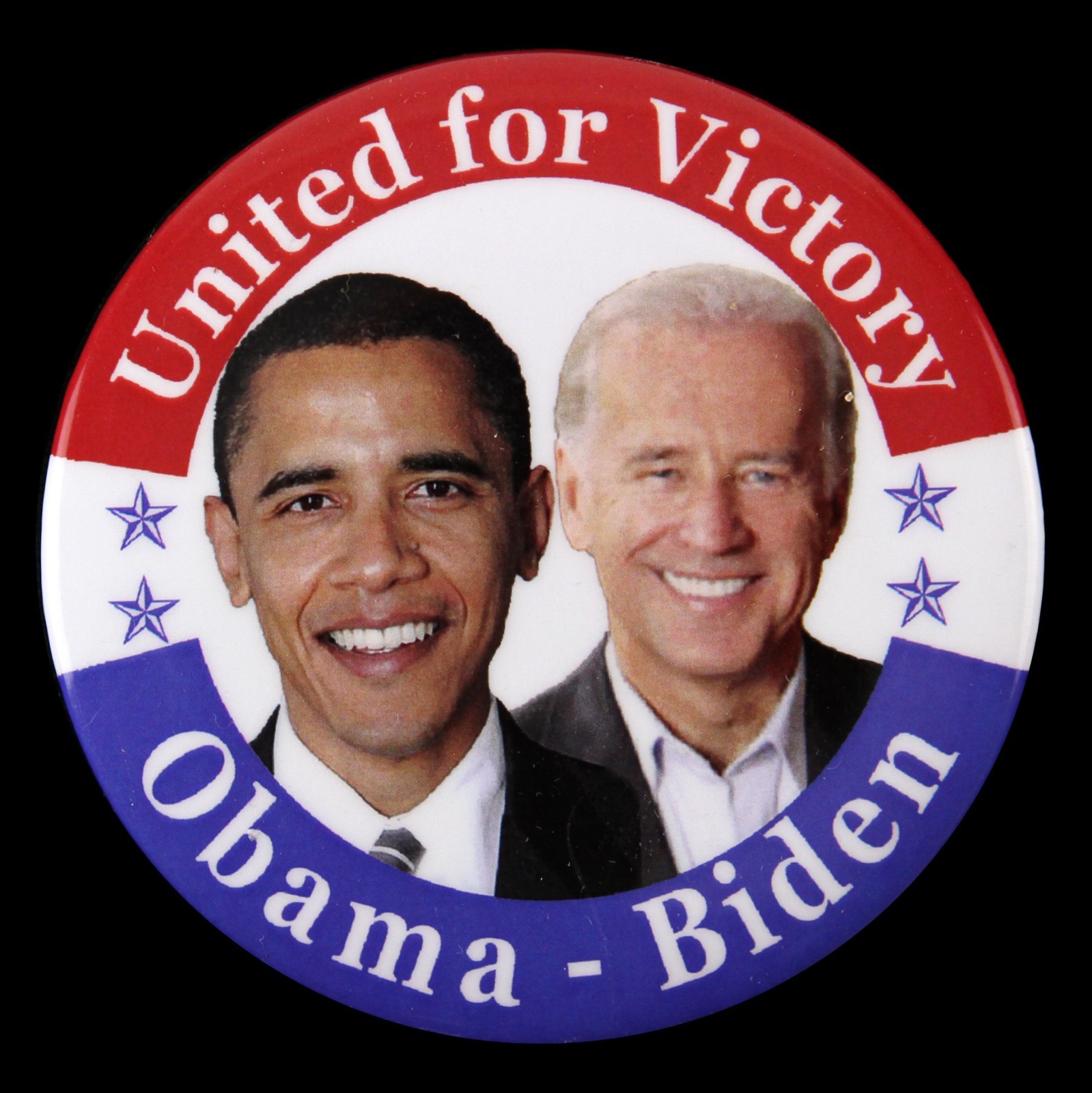 2012 Barack Obama Joe Biden United For Victory 2 7/16″ Campaign Pinback Button