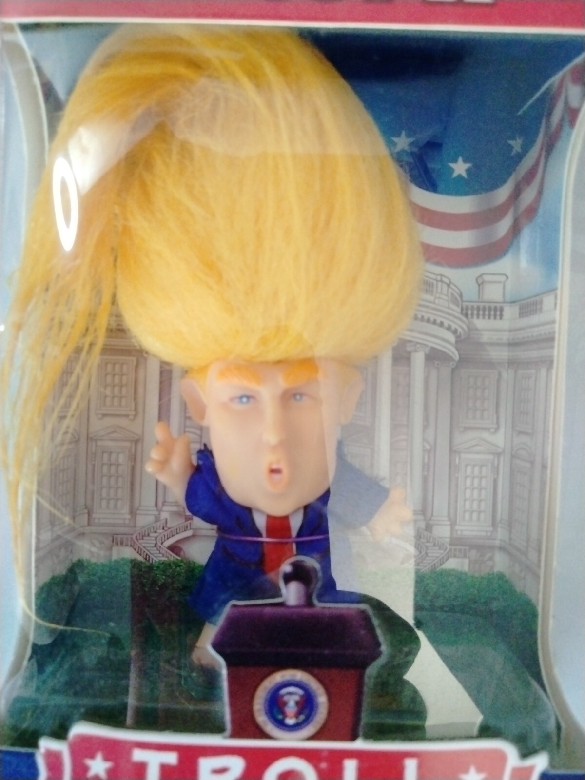 Collectible President Donald Trump Hair to The Chief Troll Doll