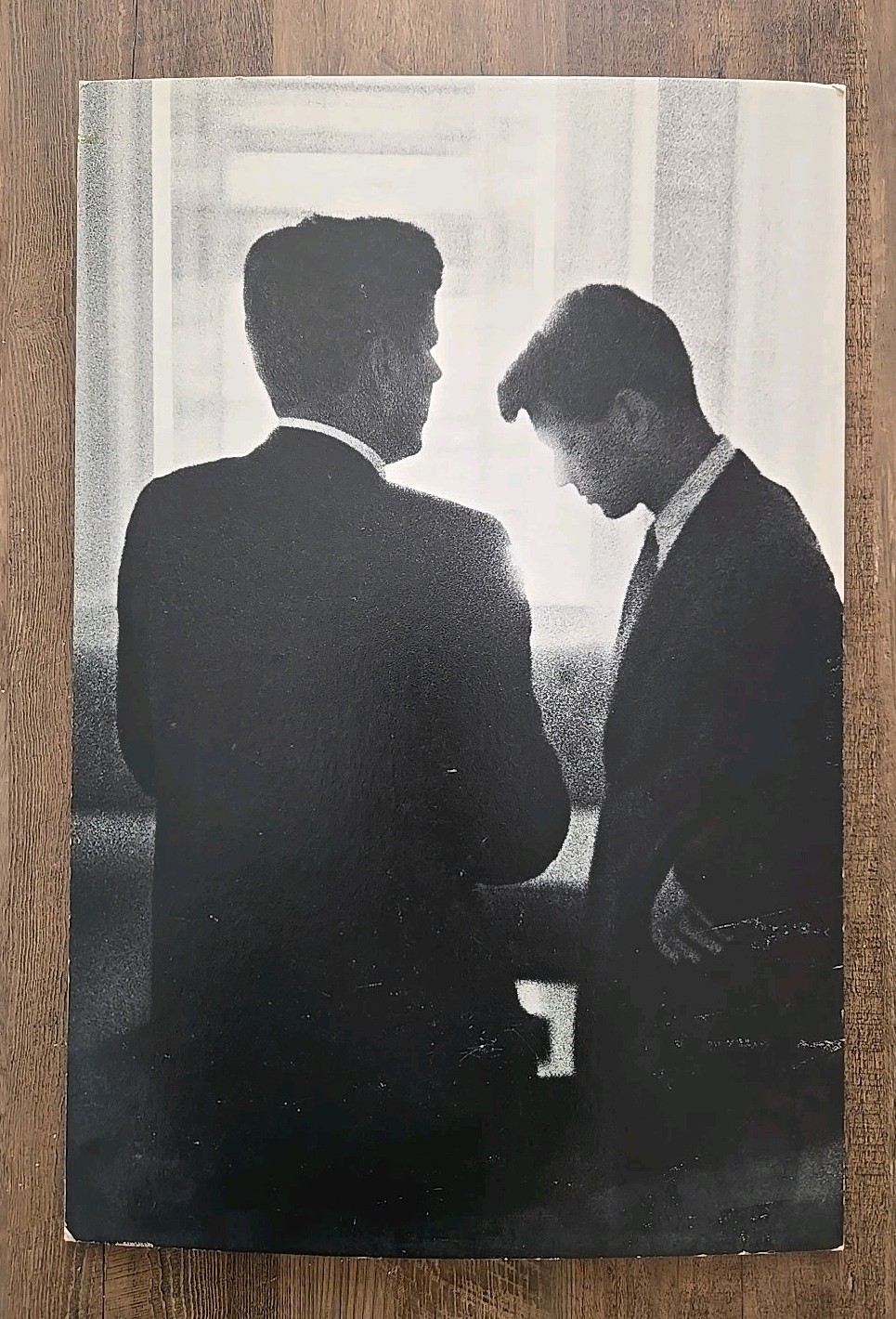 Jacques Lowe Studio One #345 JFK/RFK Biltmore Photograph Print B&W 1969 VTG Rare