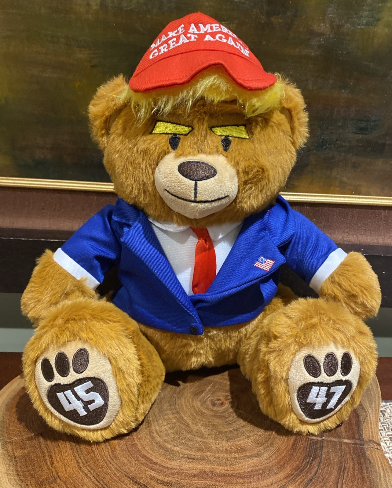 Maga Bear Trump Teddy Bear – #1 Collectible Bear 11” Plush NWOT
