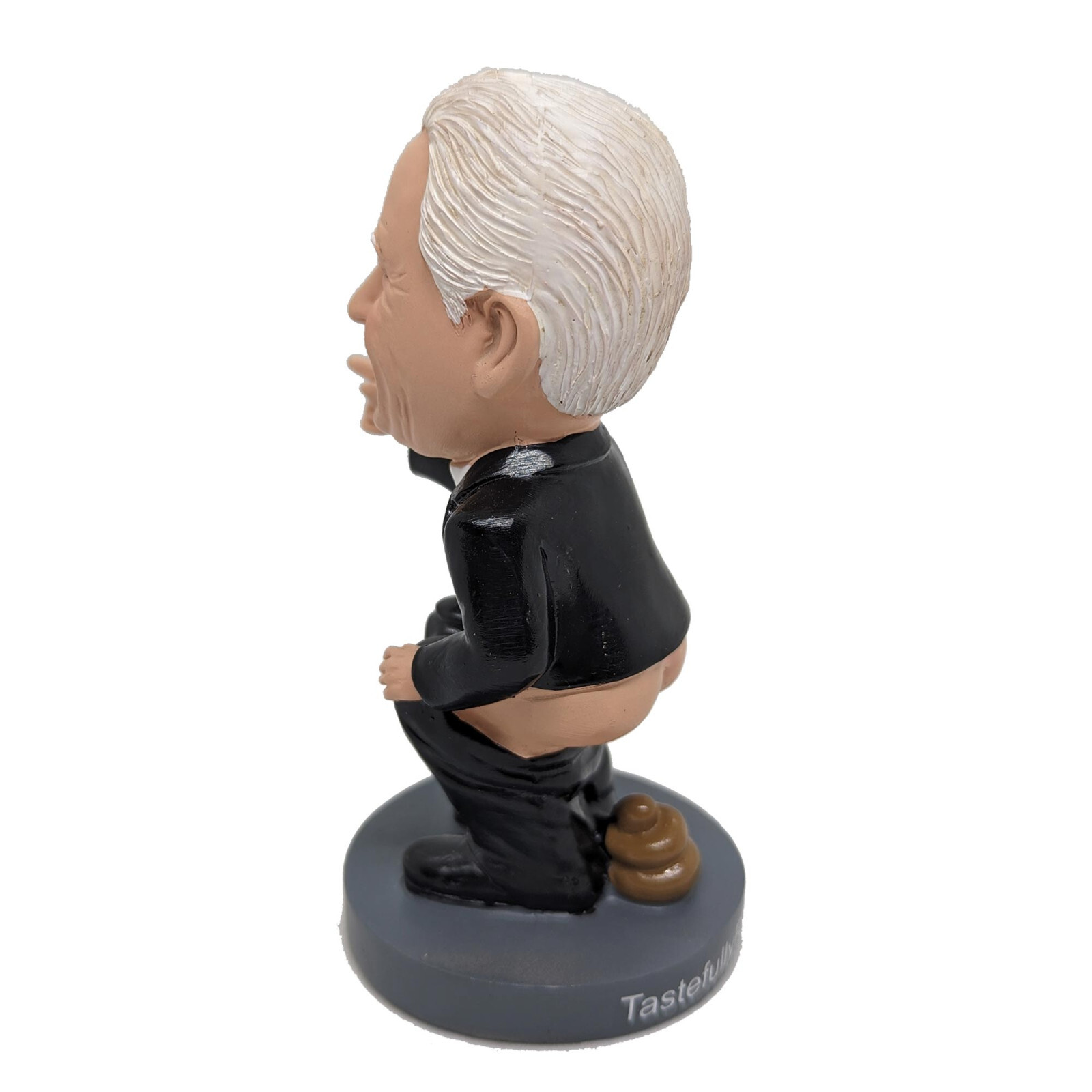 Slidin’ Biden Caganer Pooper Figurine Bobblehead Guy