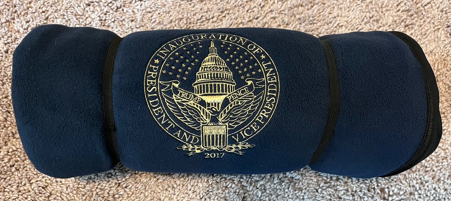 Donald J. Trump 2017 Inauguration Presidential Viewing Stand Blanket