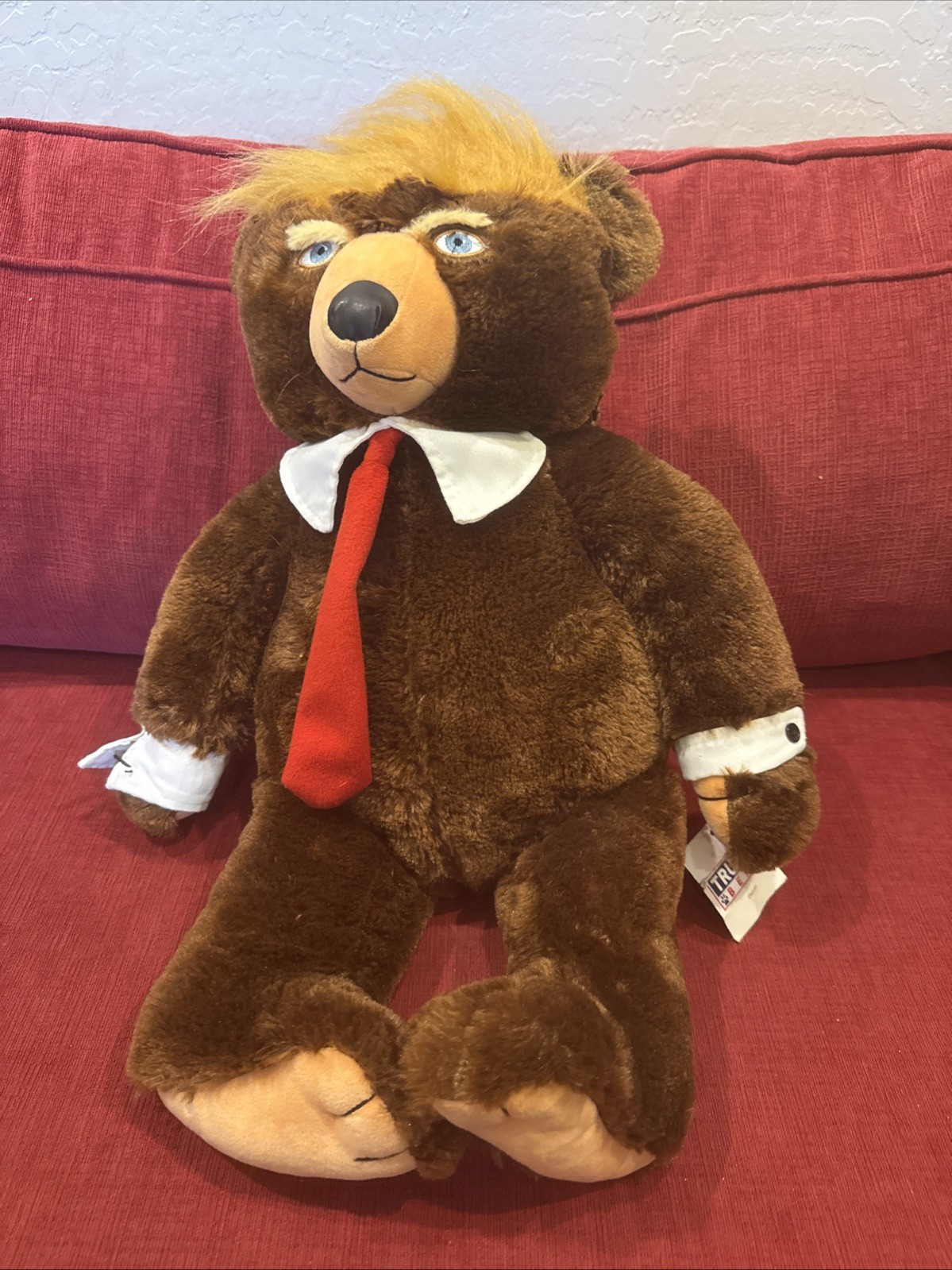 2017 Donald Trump Trumpy Bear Deluxe MAGA 22″ Plush Bear