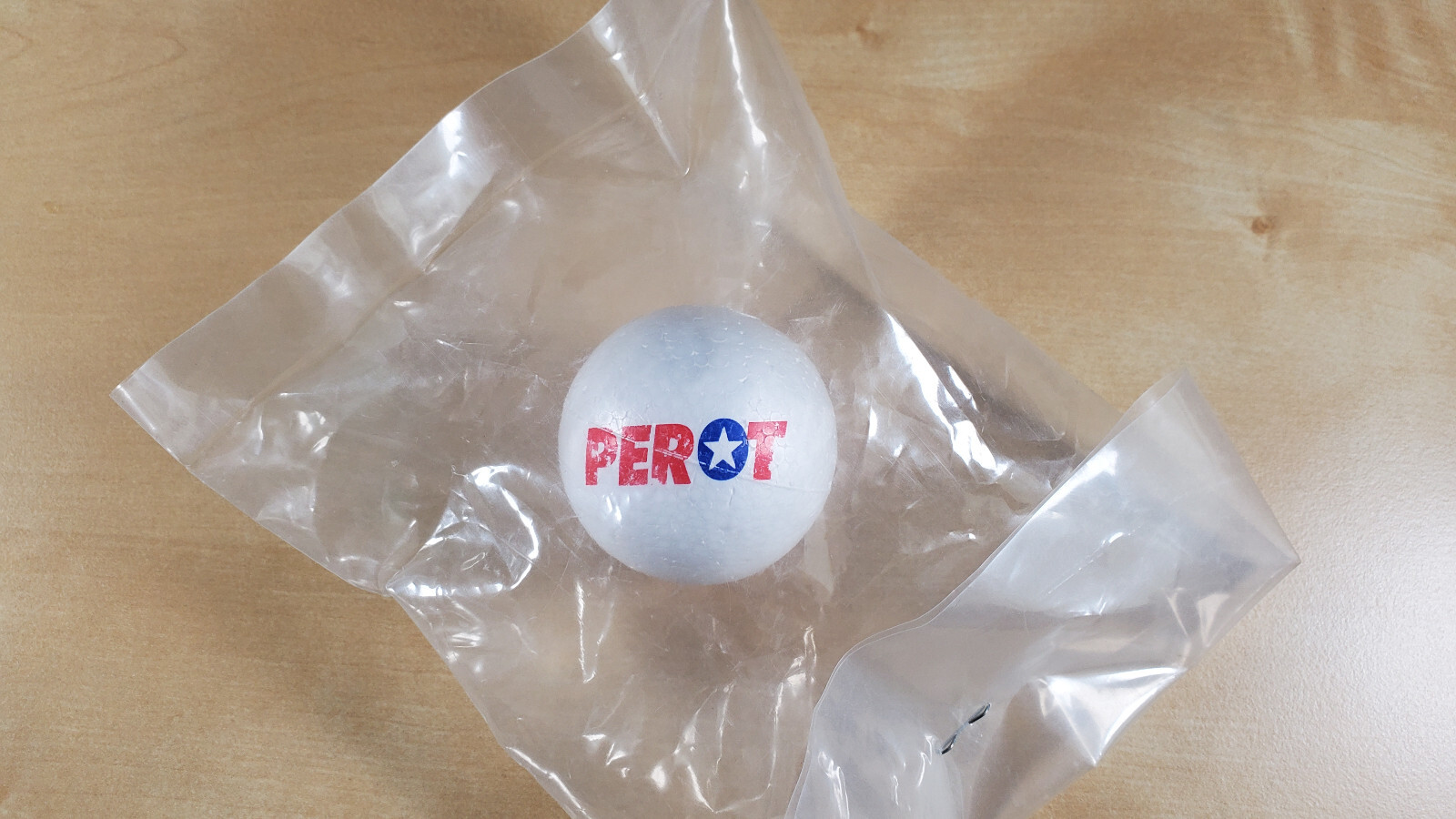 Vintage 1992 Perot Campaign Car Antenna Topper Ball
