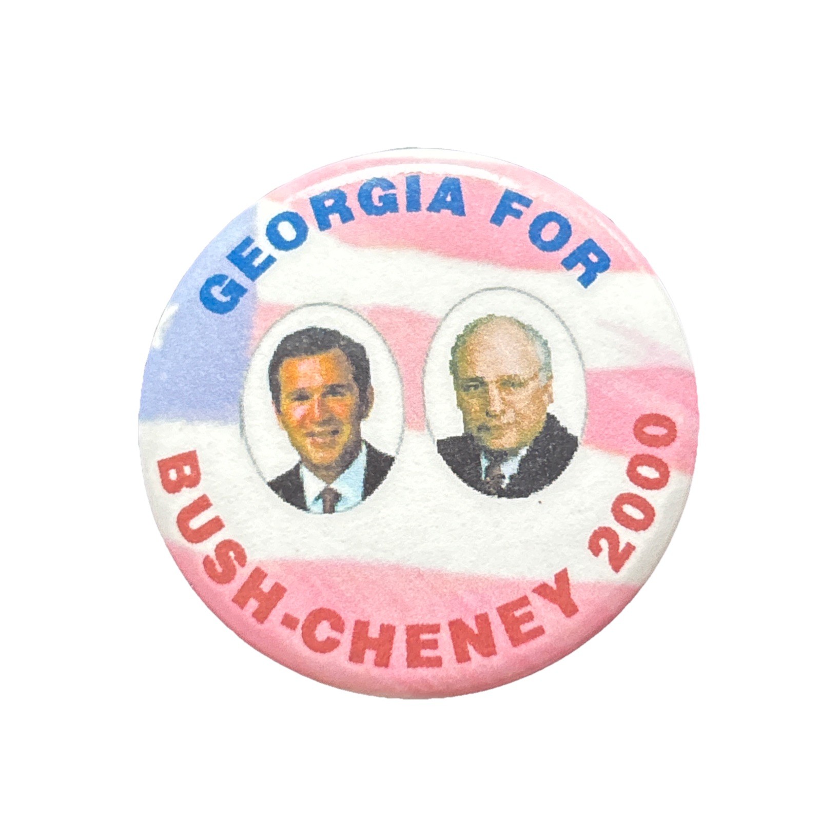 2000 George W. Bush for President Georgia Pin 50 State 1.75″ Button Cheney