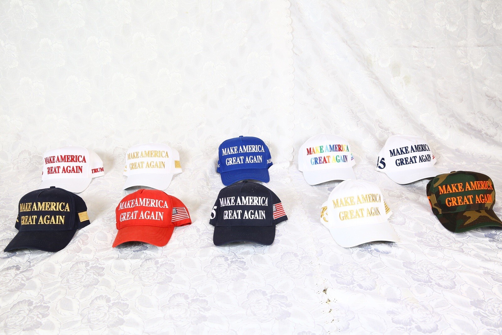 COMPLETE MAGA HAT COLLECTION DONALD TRUMP CALI FAME AUTHENTIC OFFICIAL 94 Styles