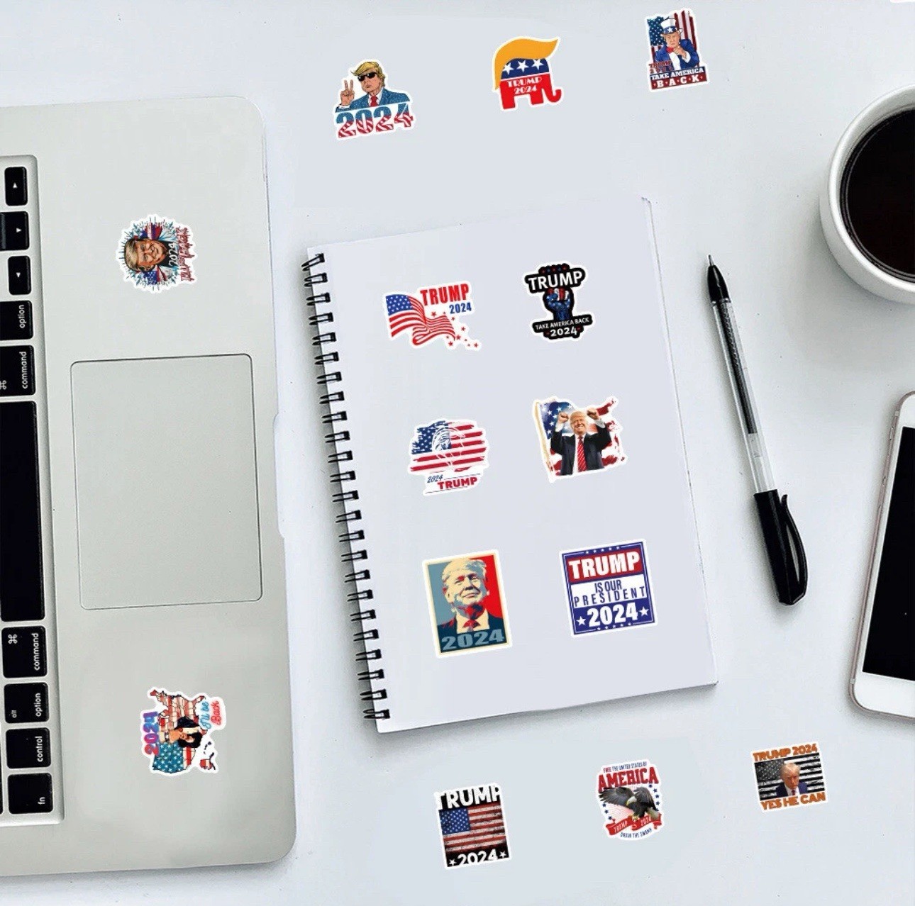 50 PCS President Donald Trump MAGA USA GRAFFITI Sticker Decals 2.5-3.5” LOT T3