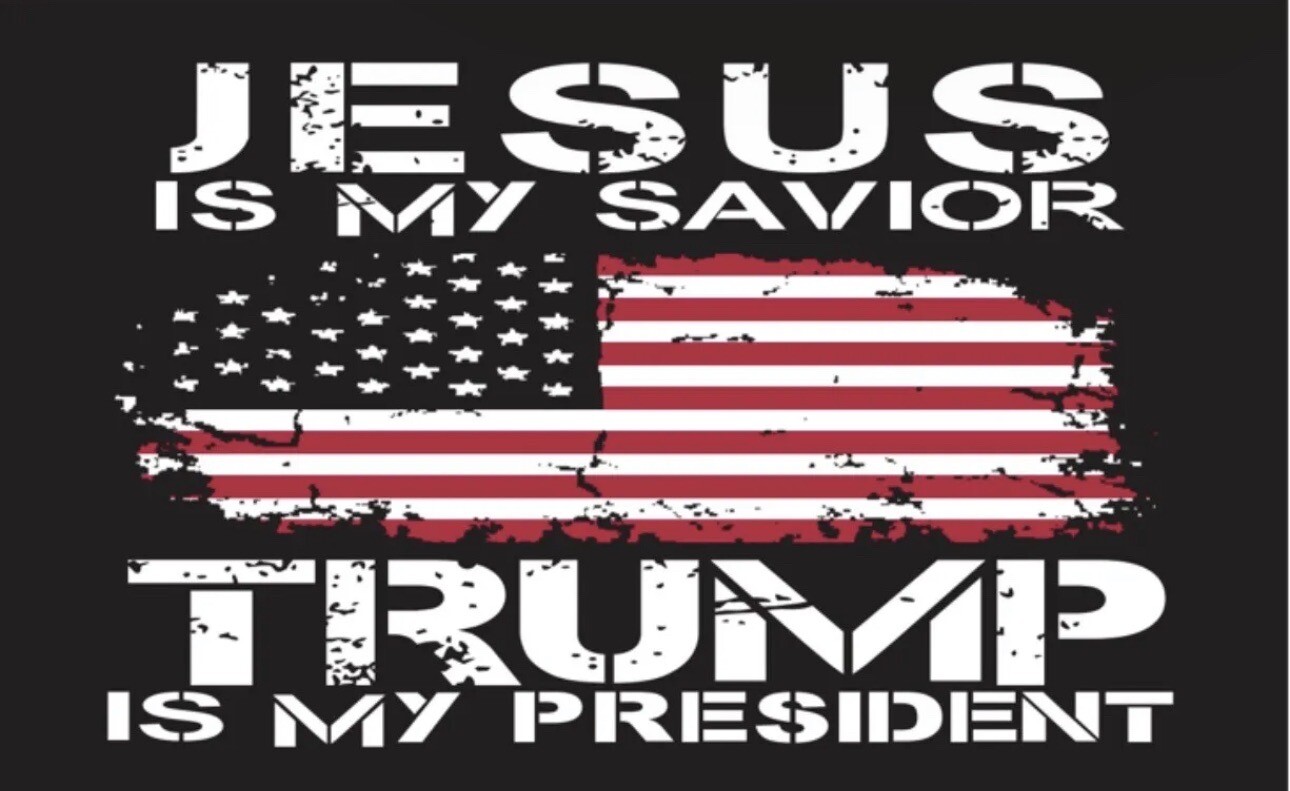 100 JESUS Is My Savior TRUMP Is My President 4×6 Refrigerator MAGNET