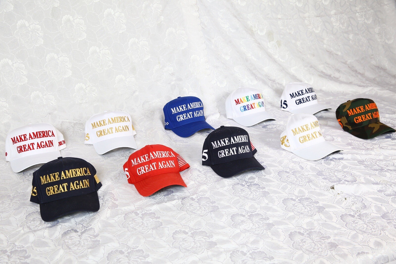 COMPLETE MAGA HAT COLLECTION DONALD TRUMP CALI FAME AUTHENTIC OFFICIAL 94 Styles