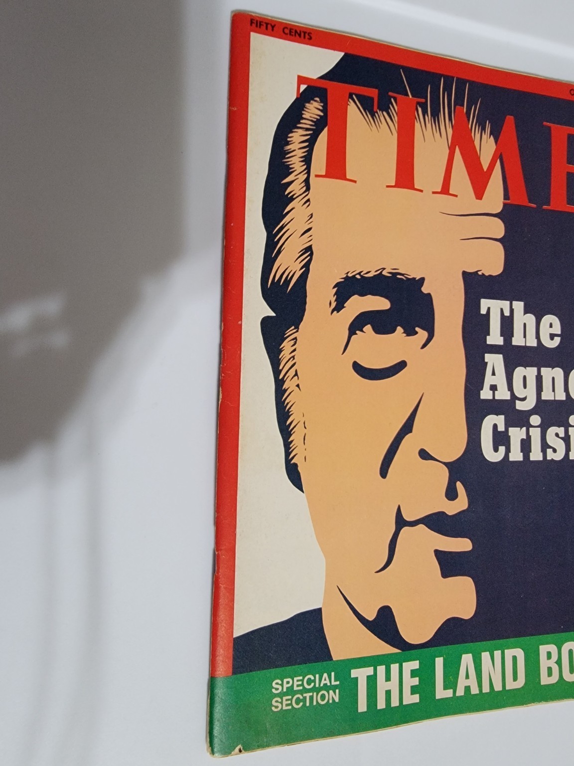 TIME Magazine – October 1, 1973 – “The Agnew Crisis” – Watergate Era – Land Boom