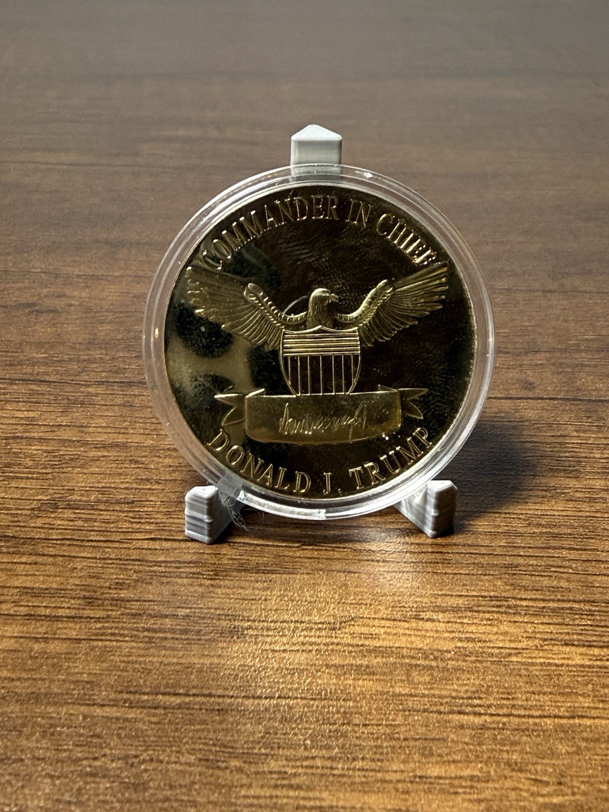 24K Gold Plated “Keep America Great” Donald Trump 2020 Commemorative Coin