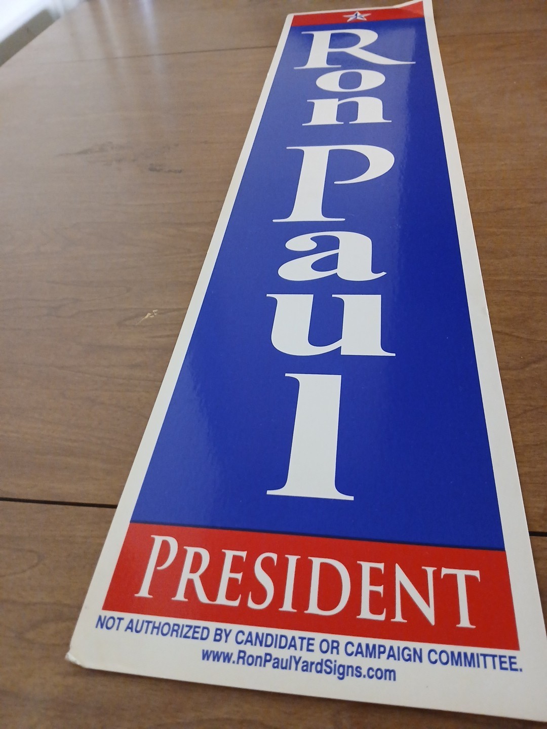 Ron Paul For President Telephone Pole Sign 2008 30″ X 7″ Ronpaulyardsigns Libert