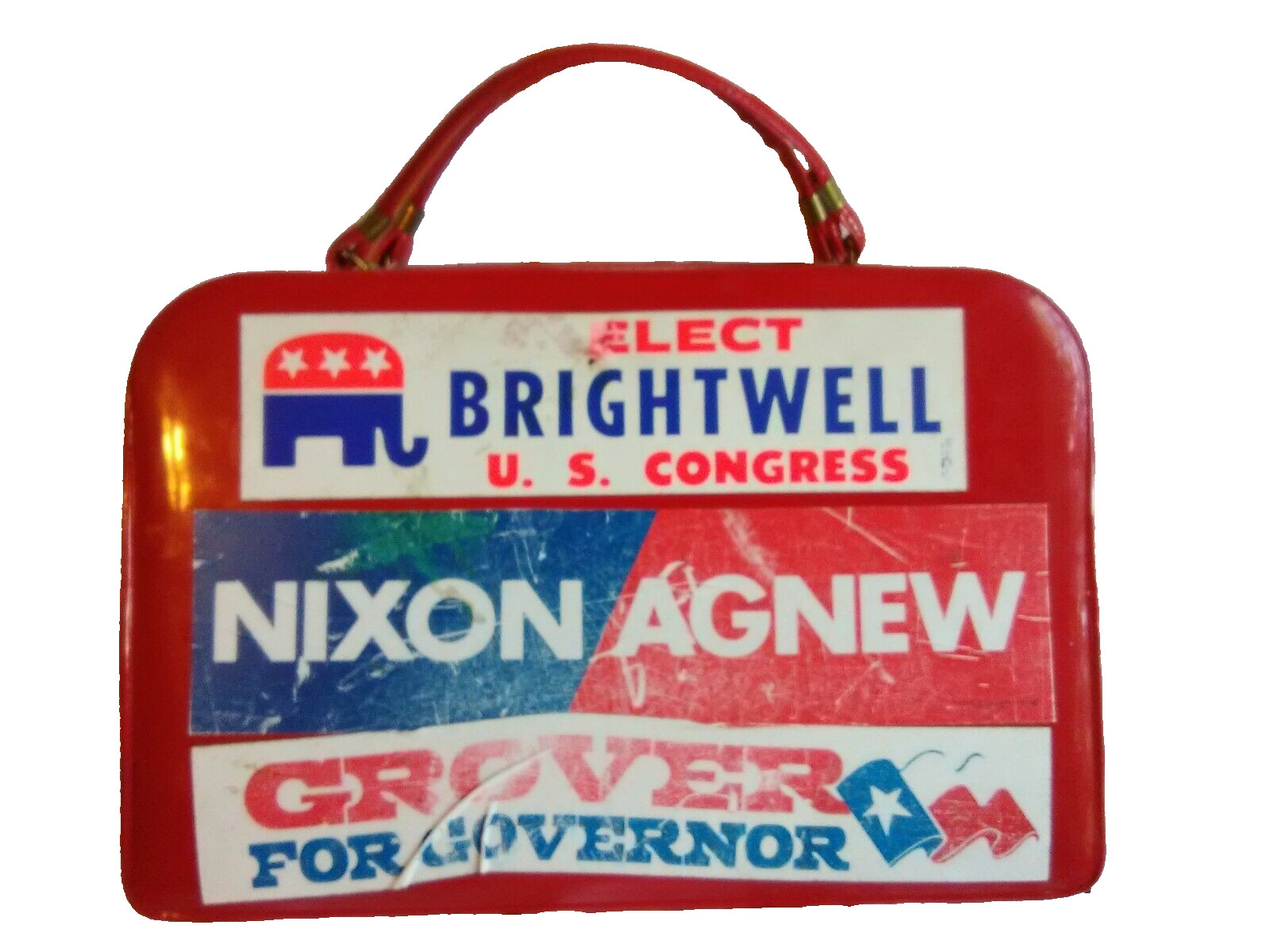 Republican Presidential Campaign Materials – Texas, 1970s & 1980s / Case