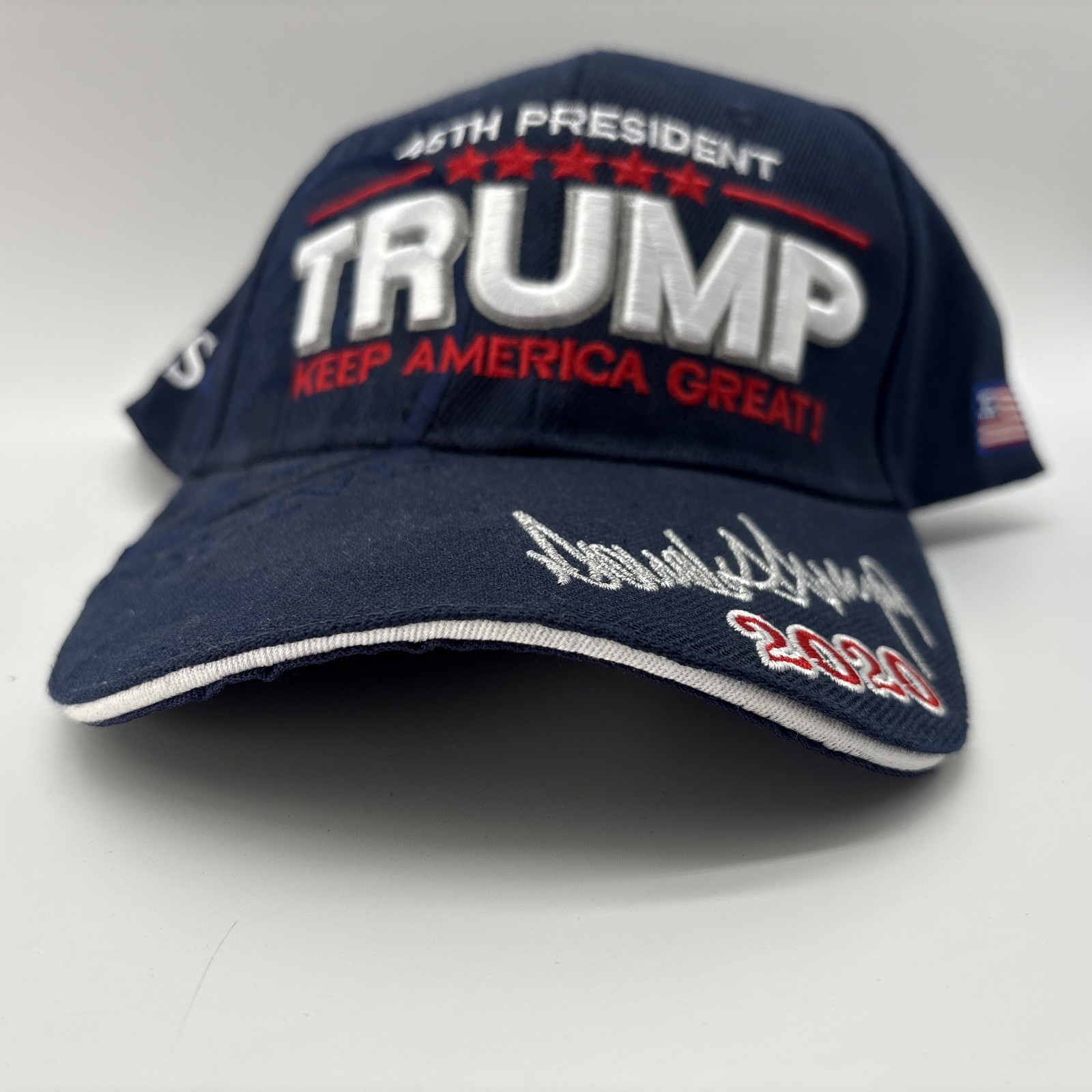 Donald Trump 45th President 2020 Keep America Great Again MAGA Hat Embroidered