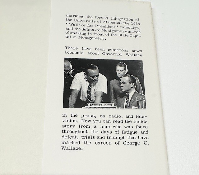 The Wallace Story George Wallace Book