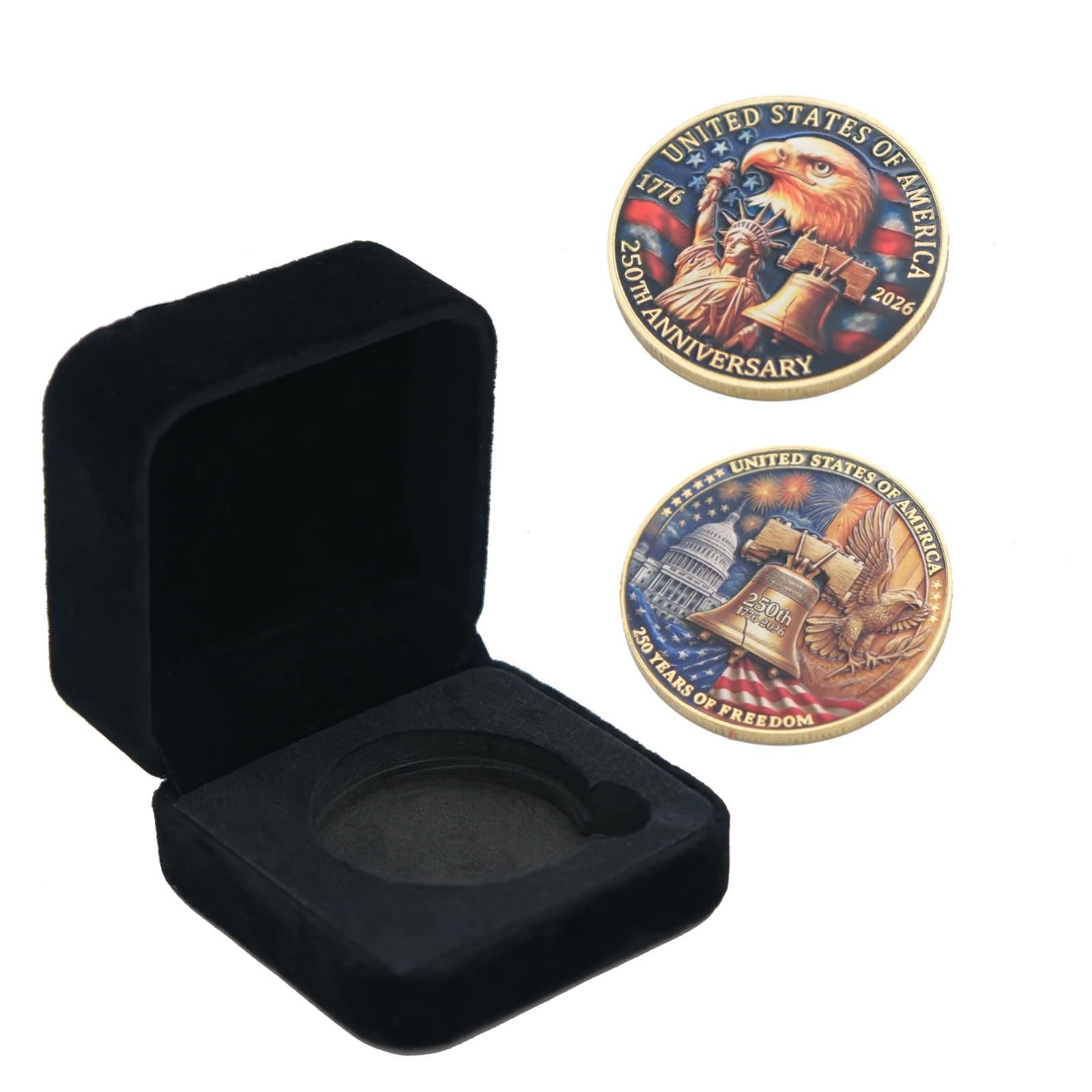 250 Anniversary Coin 250th Year American USA Anniversary Commemorative Coin M