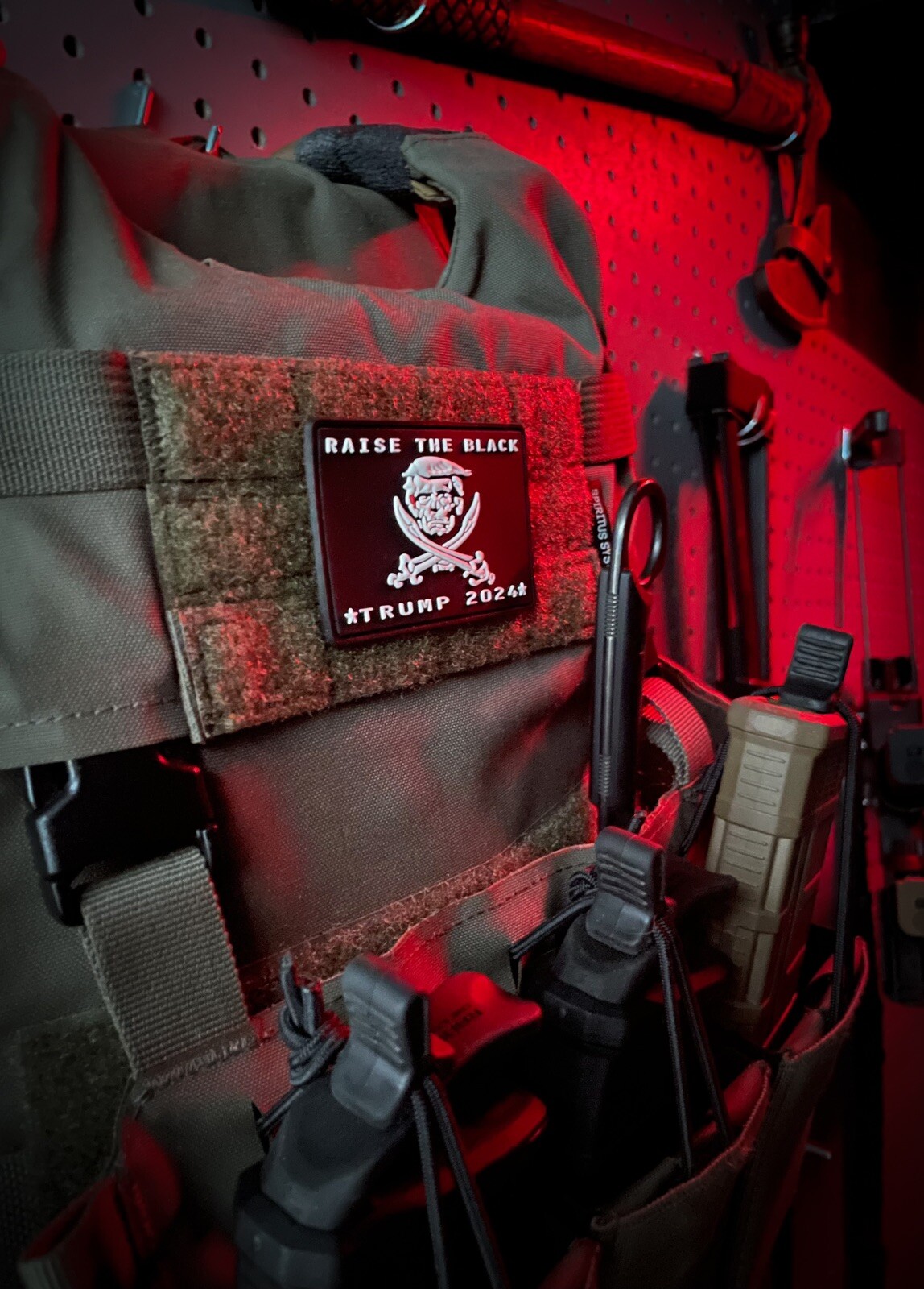 Trump 2024 Flag Patch