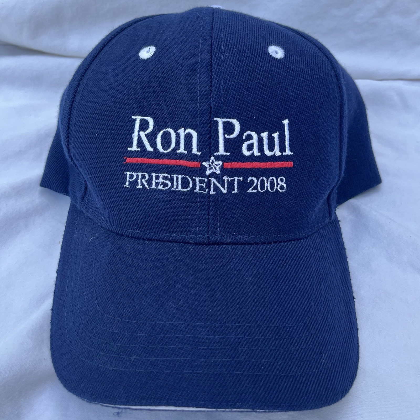 2008 Ron Paul For President Hat Libertarian Cap Merch Vtg Republican Right Wing