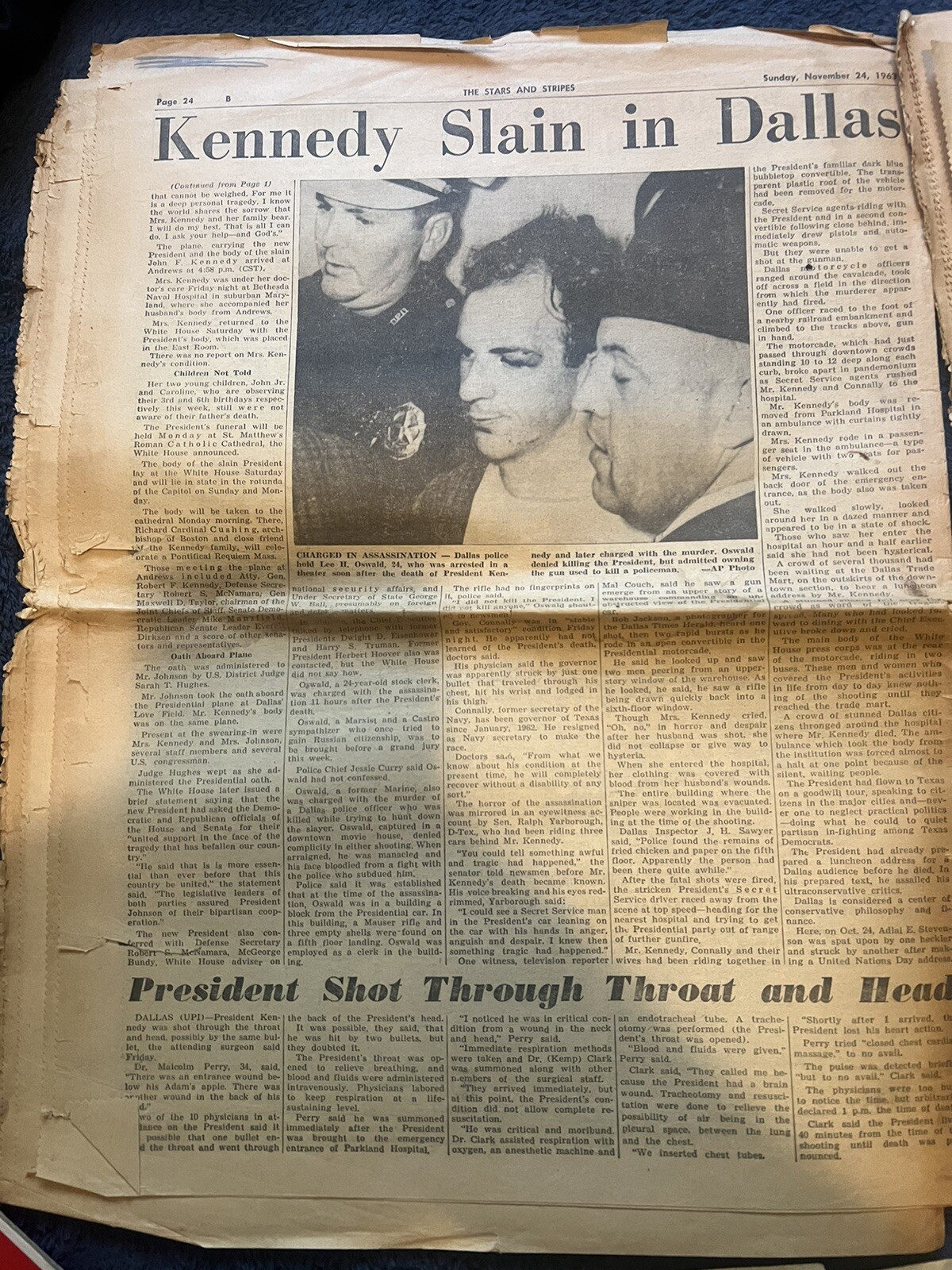 Incredibly Rare JFK Newspaper And Book And President Hall Coin Collection