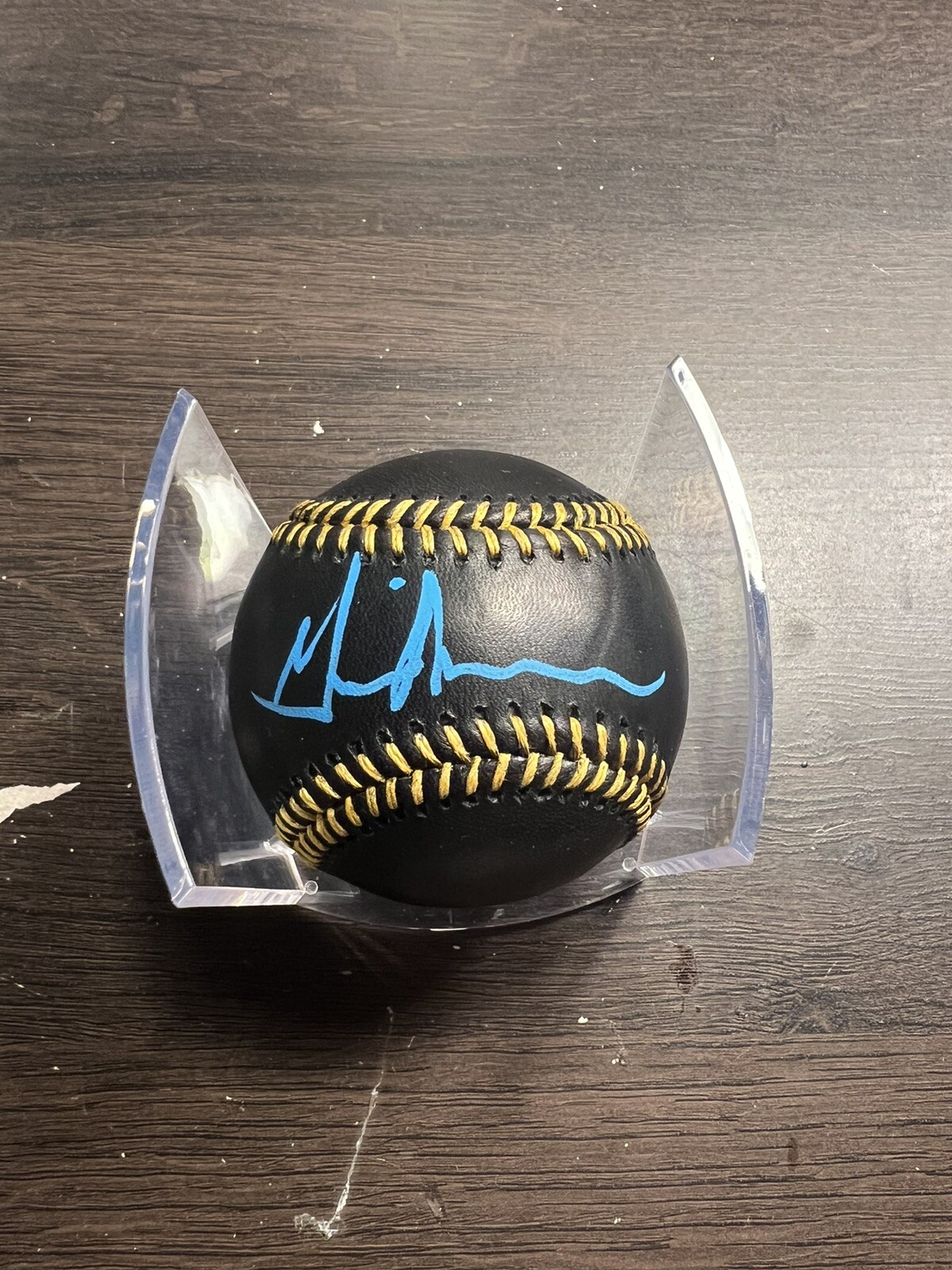 Gavin Newsom Signed Black Baseball California Governor President PROOF