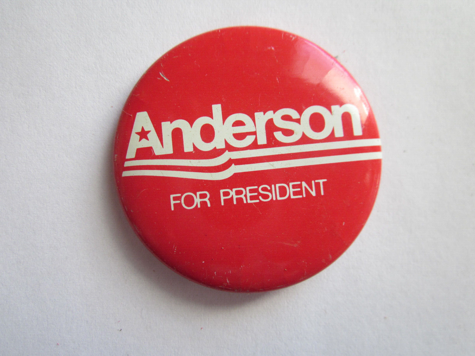 LOT OF 42 1980 JOHN ANDERSON FOR PRESIDENT BUTTONS, INDEPENDENT CANDIDATE