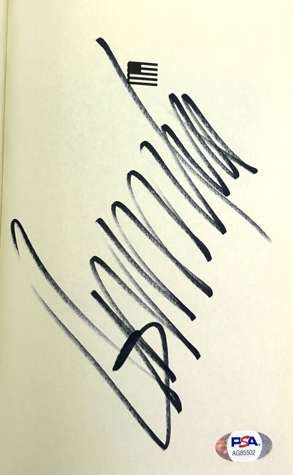 DONALD TRUMP Signed Autograph Crippled America Book President PSA DNA LOA