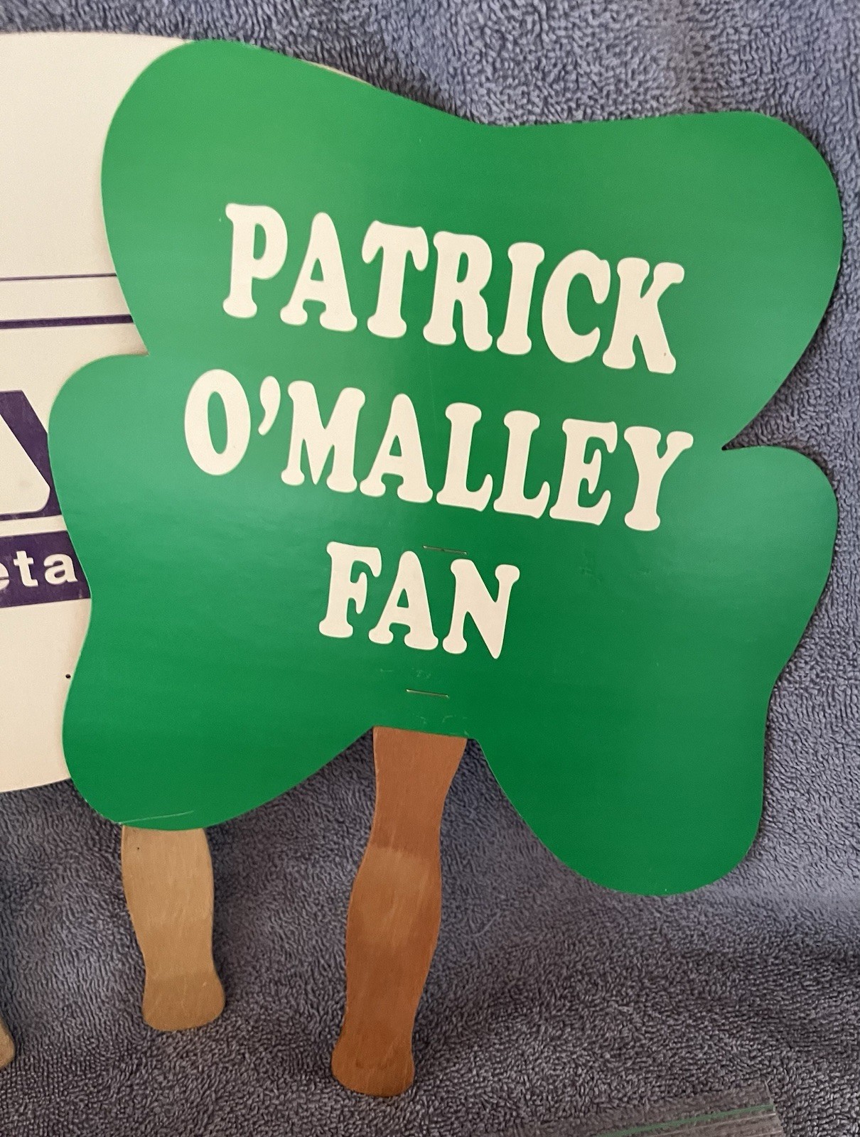 Political Fans And Buttons ￼
