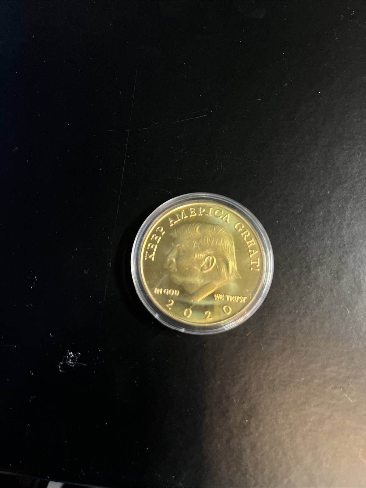 “Keep America Great” Donald Trump 2020 Commemorative Coin- 24K Gold Plated