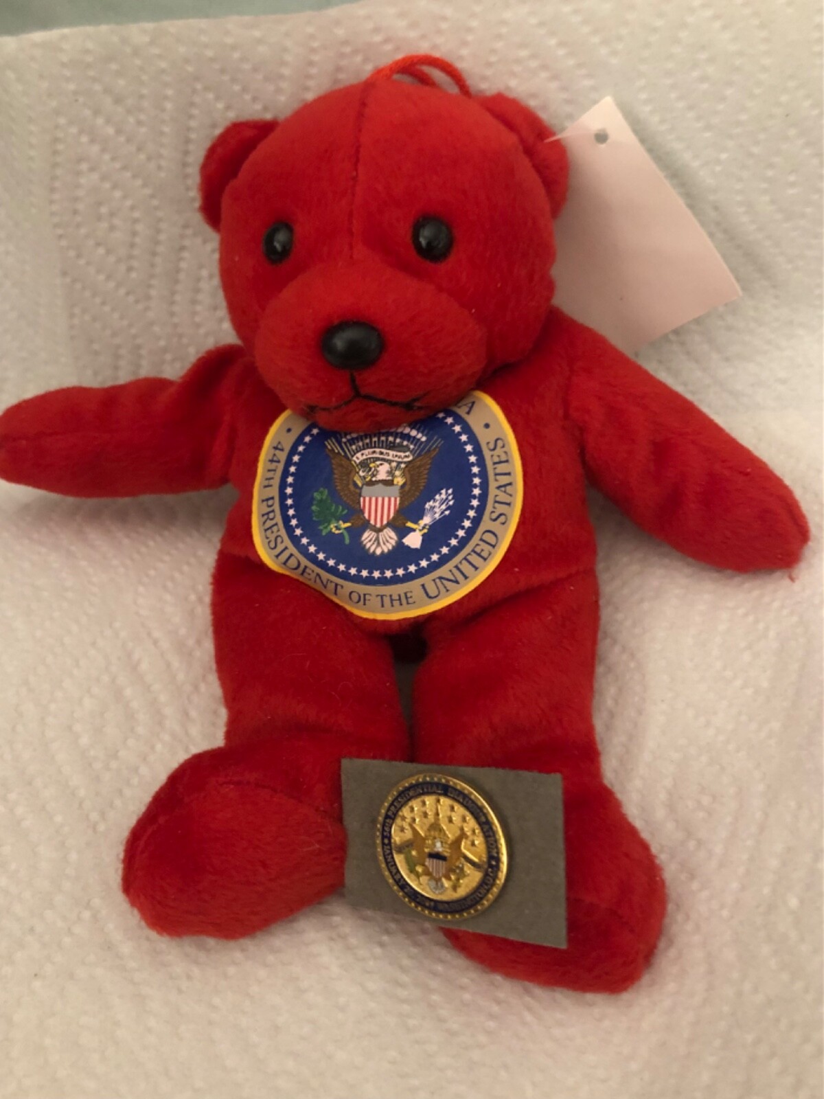 3 PRESIDENT EAGLE SEAL MAGNET WHITE HOUSE WOOD CARVED DEMOCRAT REPUBLICAN DAR