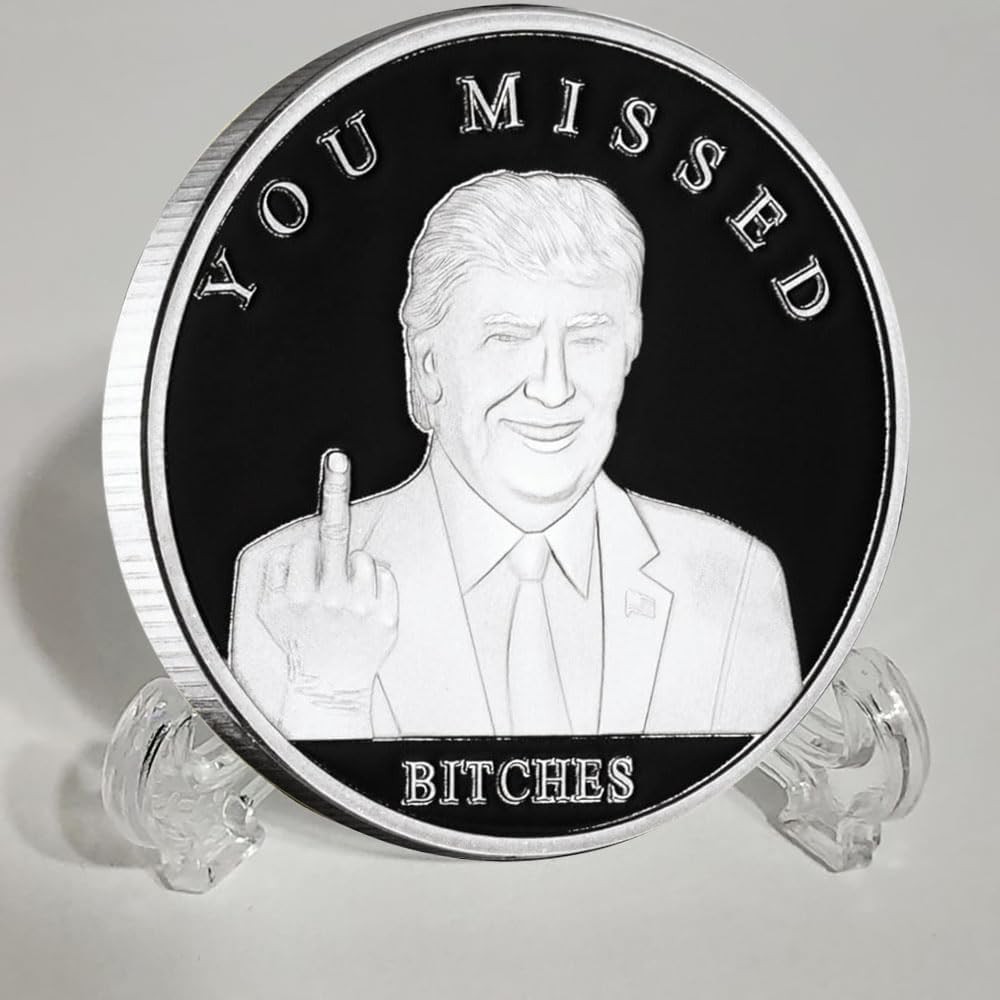 You Missed Coin You Missed Trump 2024 Coins Donald Trump Medal Collection Presid