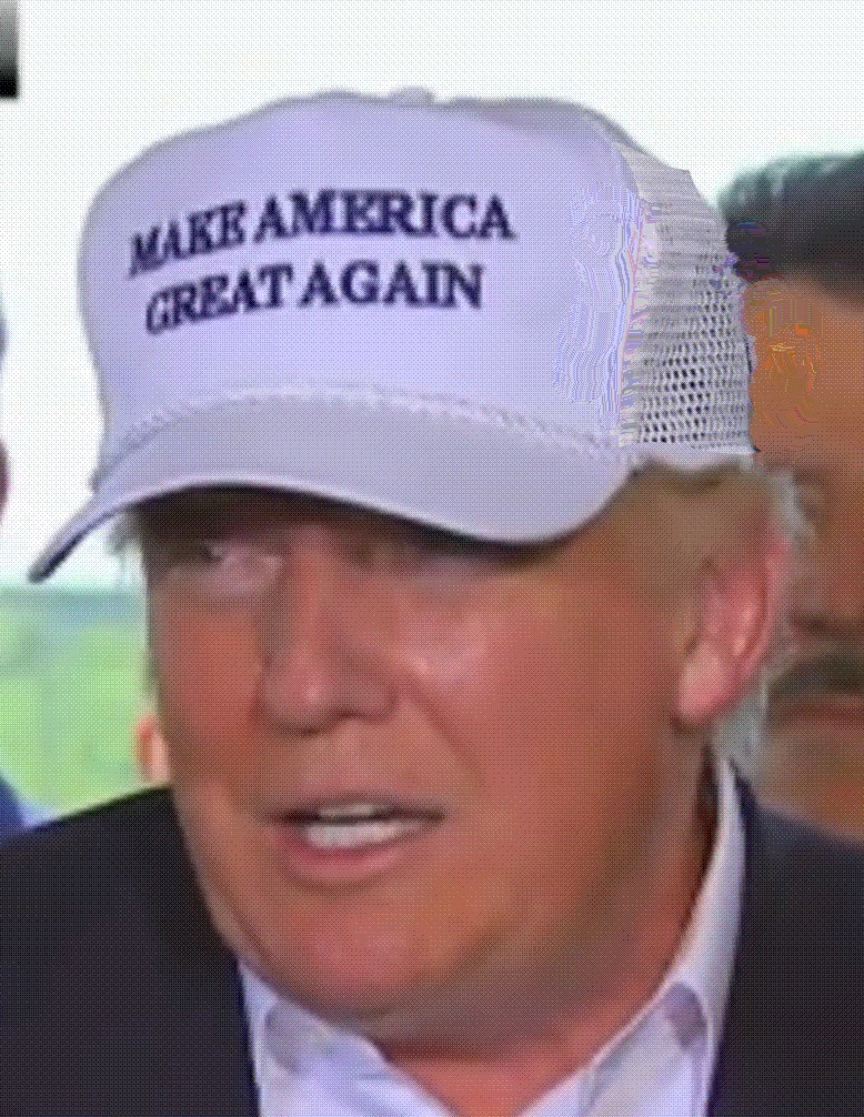 MAKE AMERICA GREAT AGAIN White Foam Front HAT – Trump LOWEST PRICE