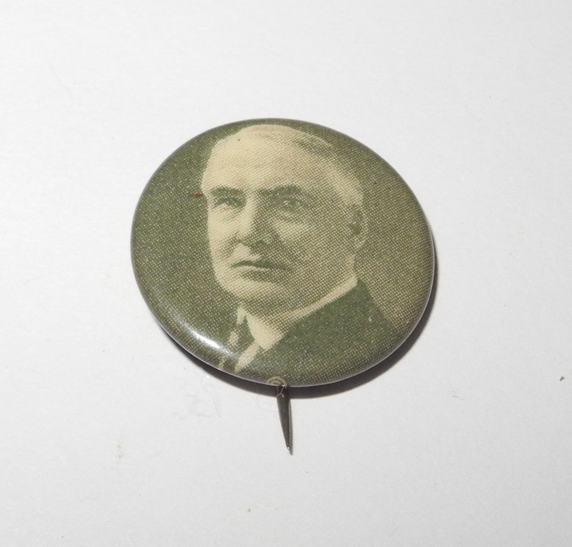 1920 Warren G. Harding Political Campaign President Election Button 7/8″ Pin