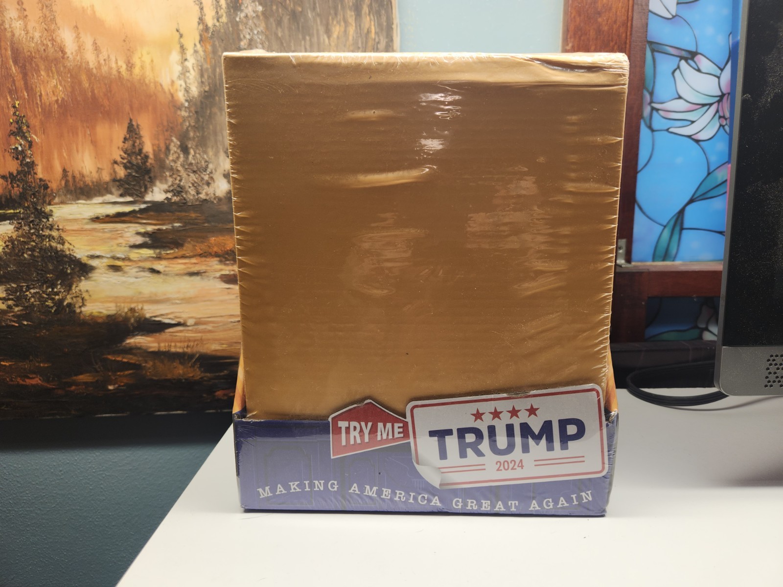 Trump 2024 Try Me Making America Great Again Figure Toy **NEW SEALED**