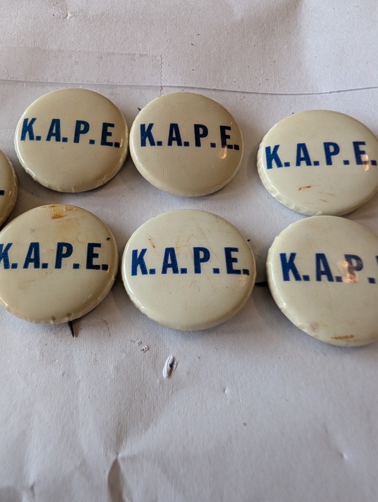 Vintage Political Campaign Button Pin Lot very mixed