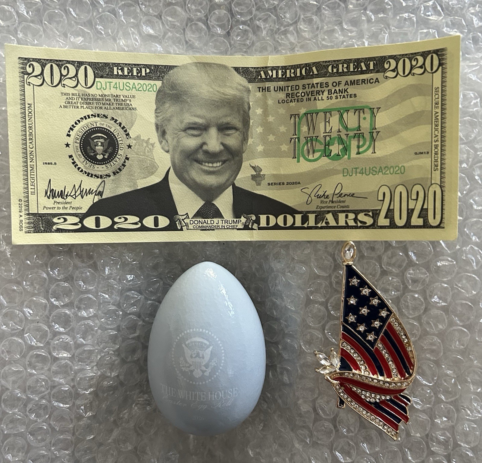 TRUMP WHITE HOUSE Signature CHALLENGE COIN 2025 INAUGURATION REPUBLICAN MAGA GOP
