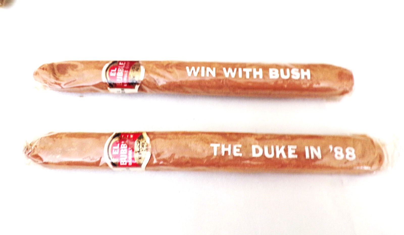 Win With Bush and The Duke Presidential Campaign Bubble Gum Cigars El Bubble – 2