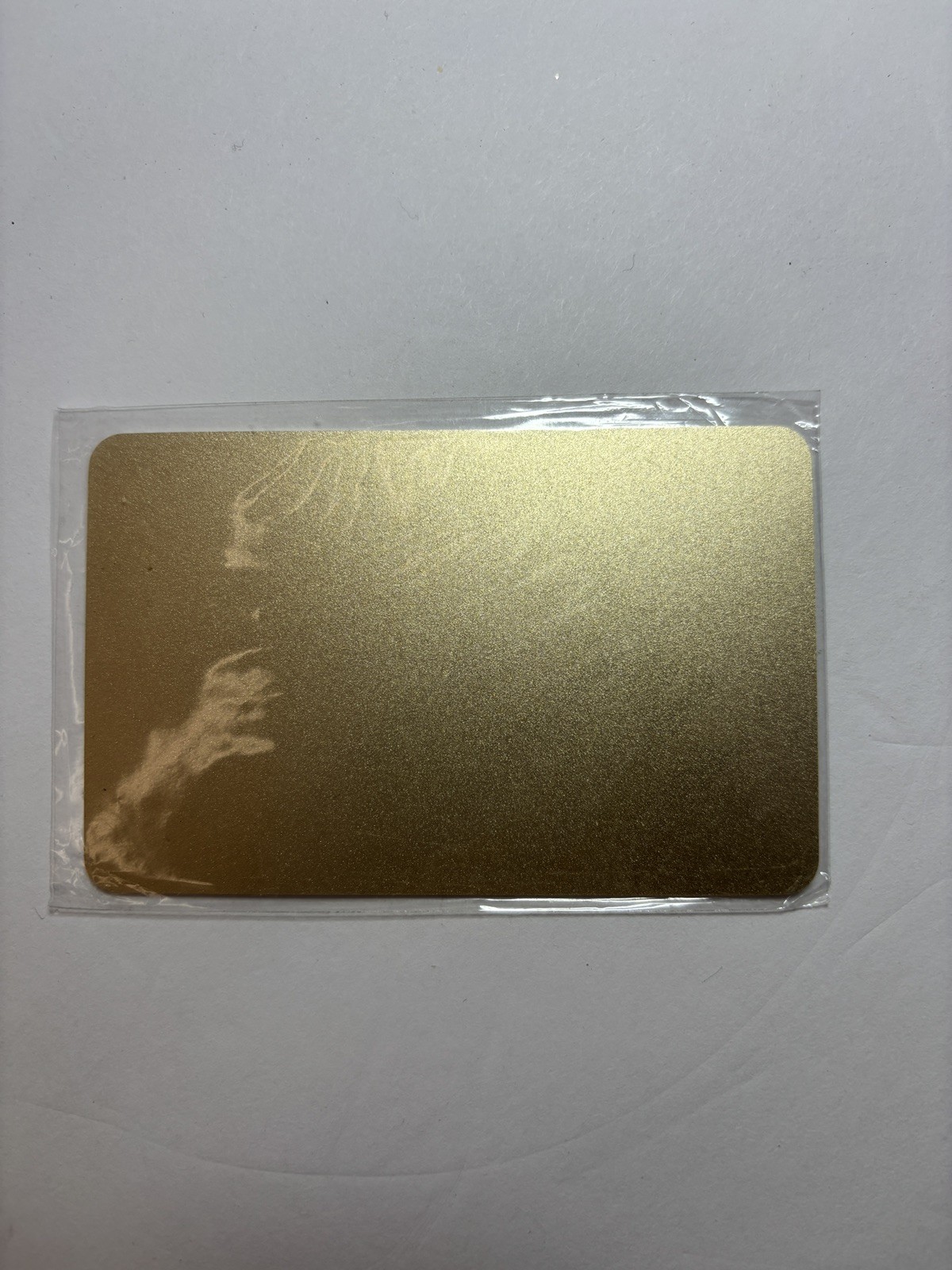 OFFICIAL TRUMP 2024 GOLD CARD Metal 3X2 Donald Trump Collectible