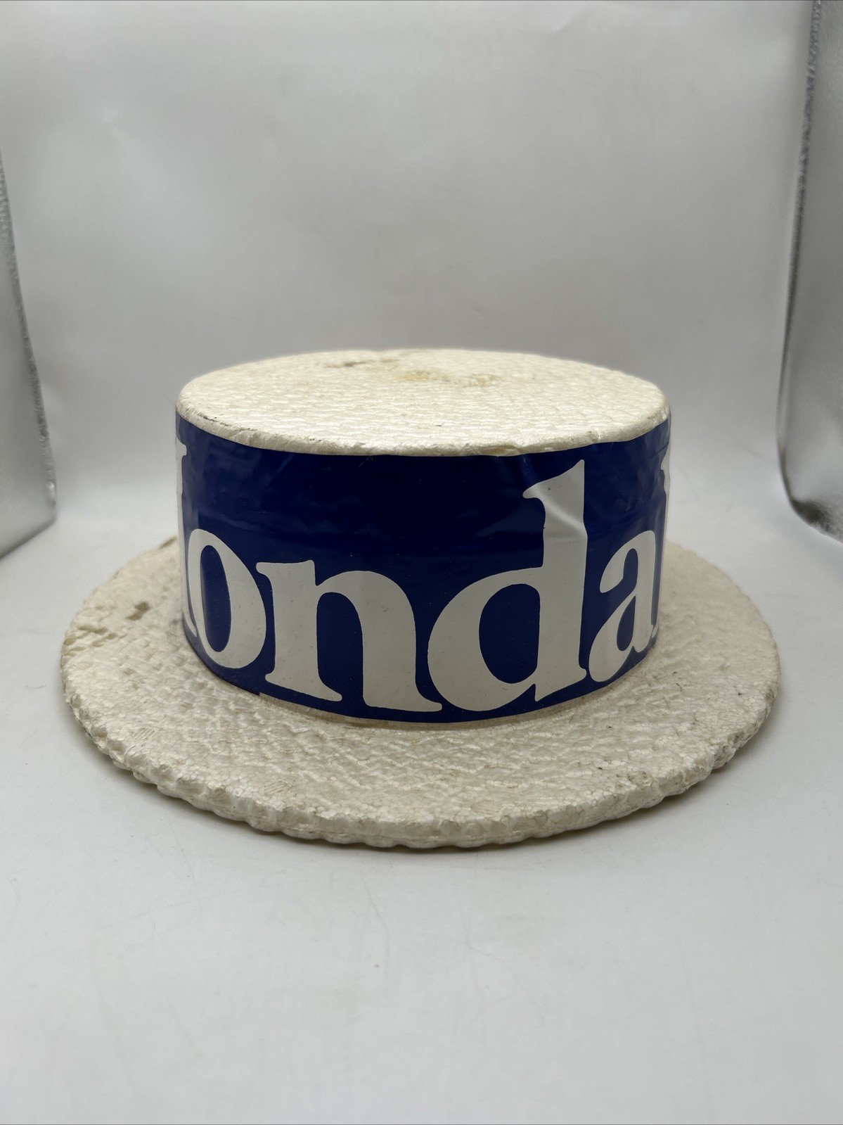 Vintage Walter Mondale Styrofoam Campaign Hat Democrat 1976