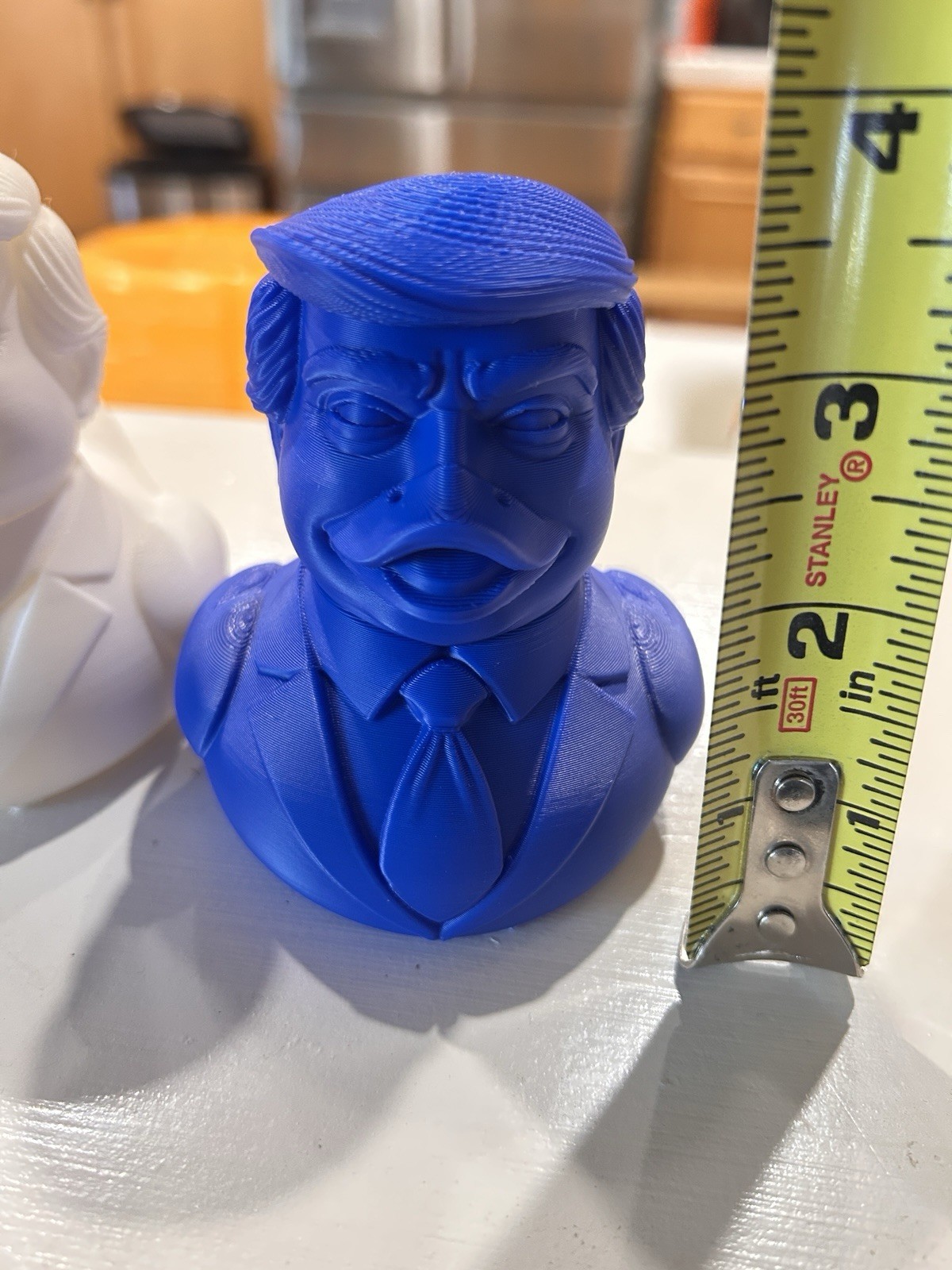 3D Printed President Donald Trump Donald Duck Figure Duck Style Red White Blue