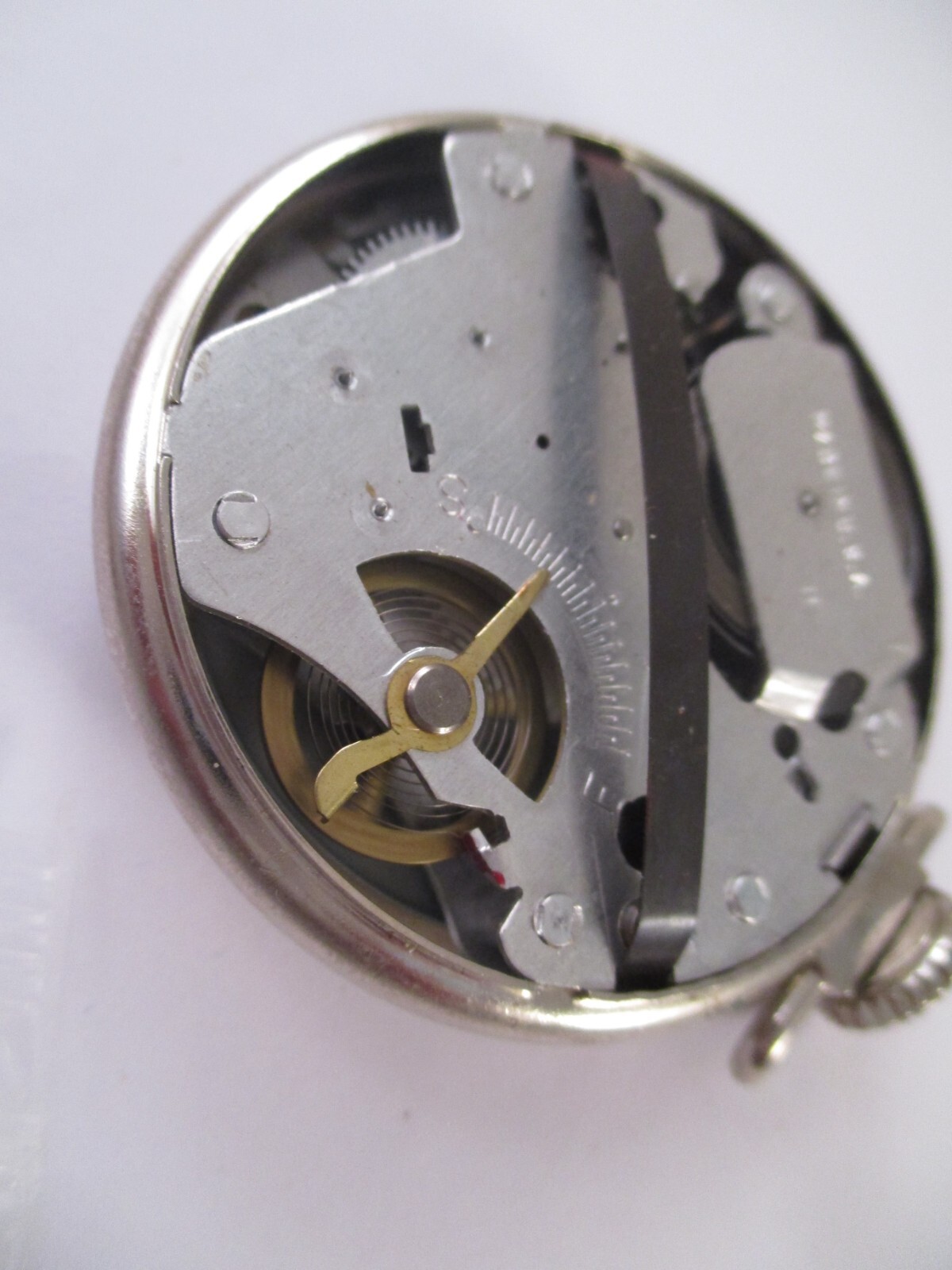 RARE Vtg 1976 JIMMY CARTER WALTER MONDALE CAMPAIGN Advertising POCKET WATCH RUNS